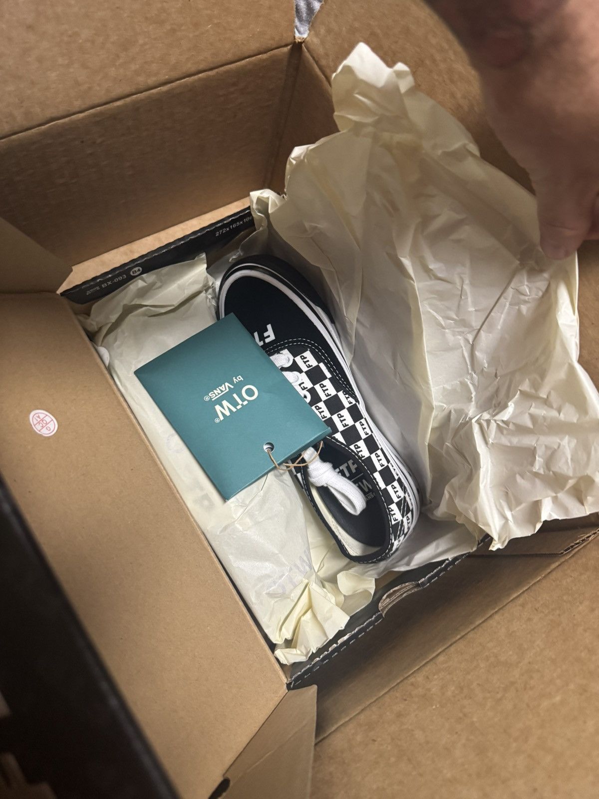 Fuck The Population FTP Vans OTW Authentic 44 Checkerboard Size US 5 / EU 37 - 2 Thumbnail