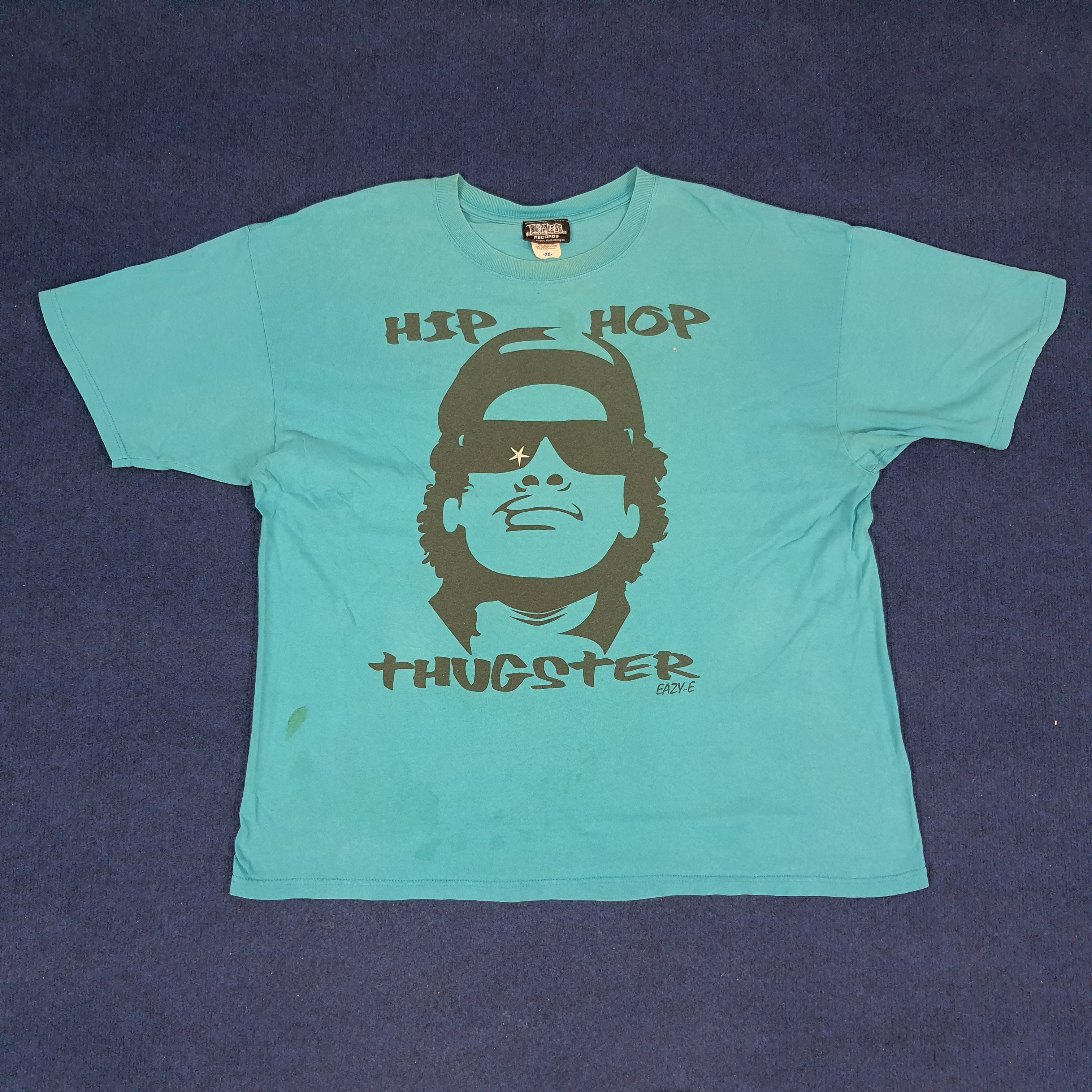 Rap Tees × Vintage Vintage EAZY-E Hip-Hop Thugster Rap Tees Size US XXL / EU 58 / 5 - 1 Thumbnail