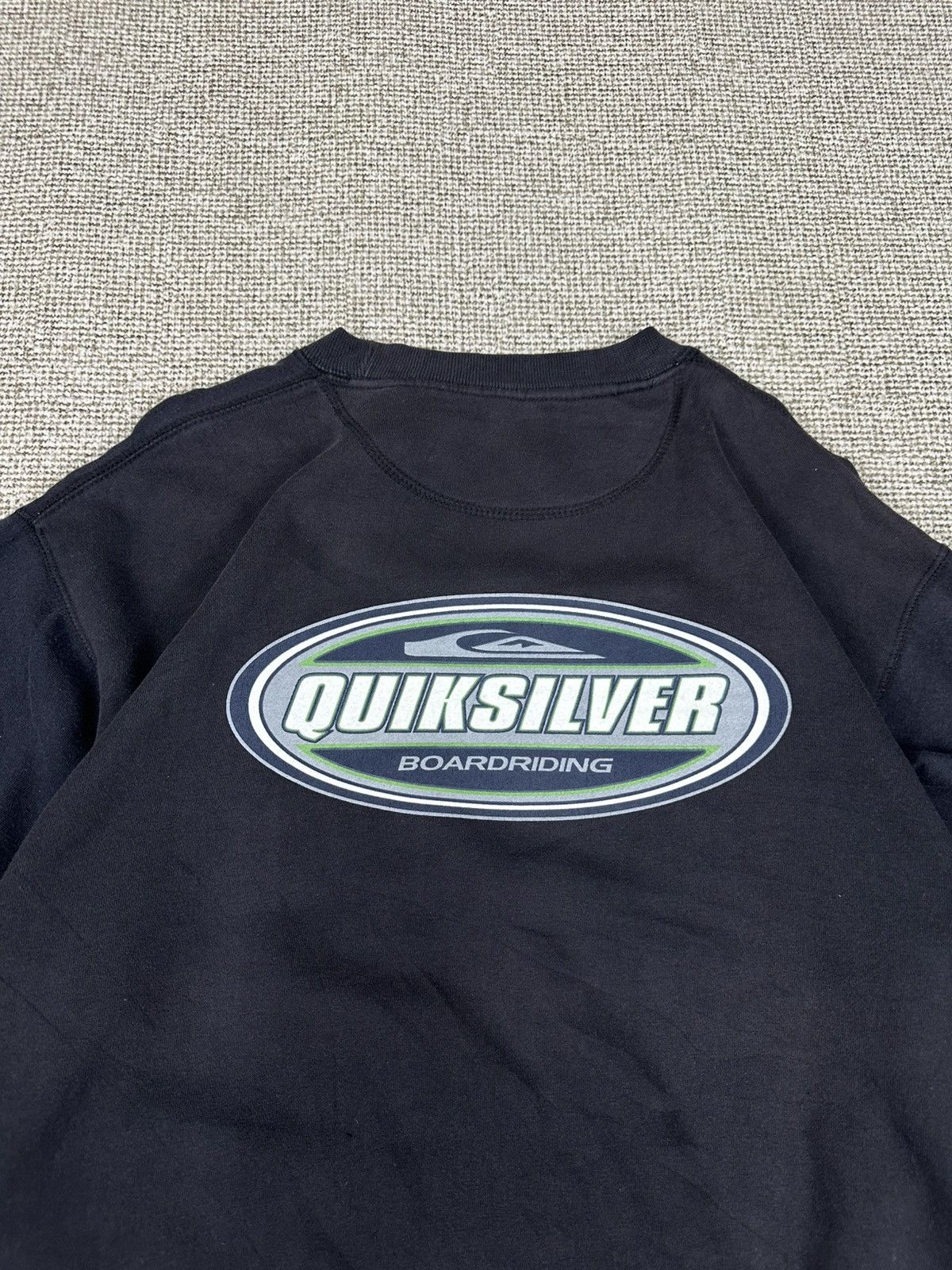 Quiksilver Vintage Quiksilver Big logo Crewneck Z307 Size US L / EU 52-54 / 3 - 2 Thumbnail