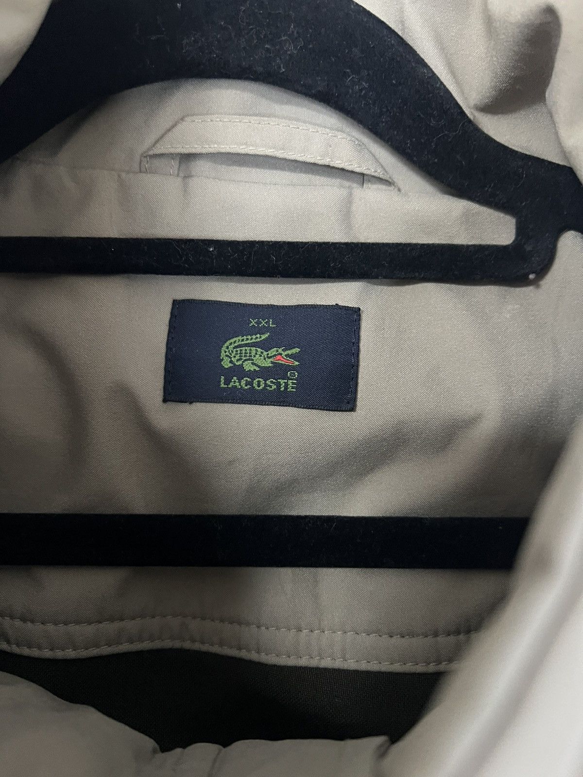 Lacoste Lacoste waterproof coat beige XXL gorotex Size XXL / US 16-18 / IT 52-54 - 4 Thumbnail