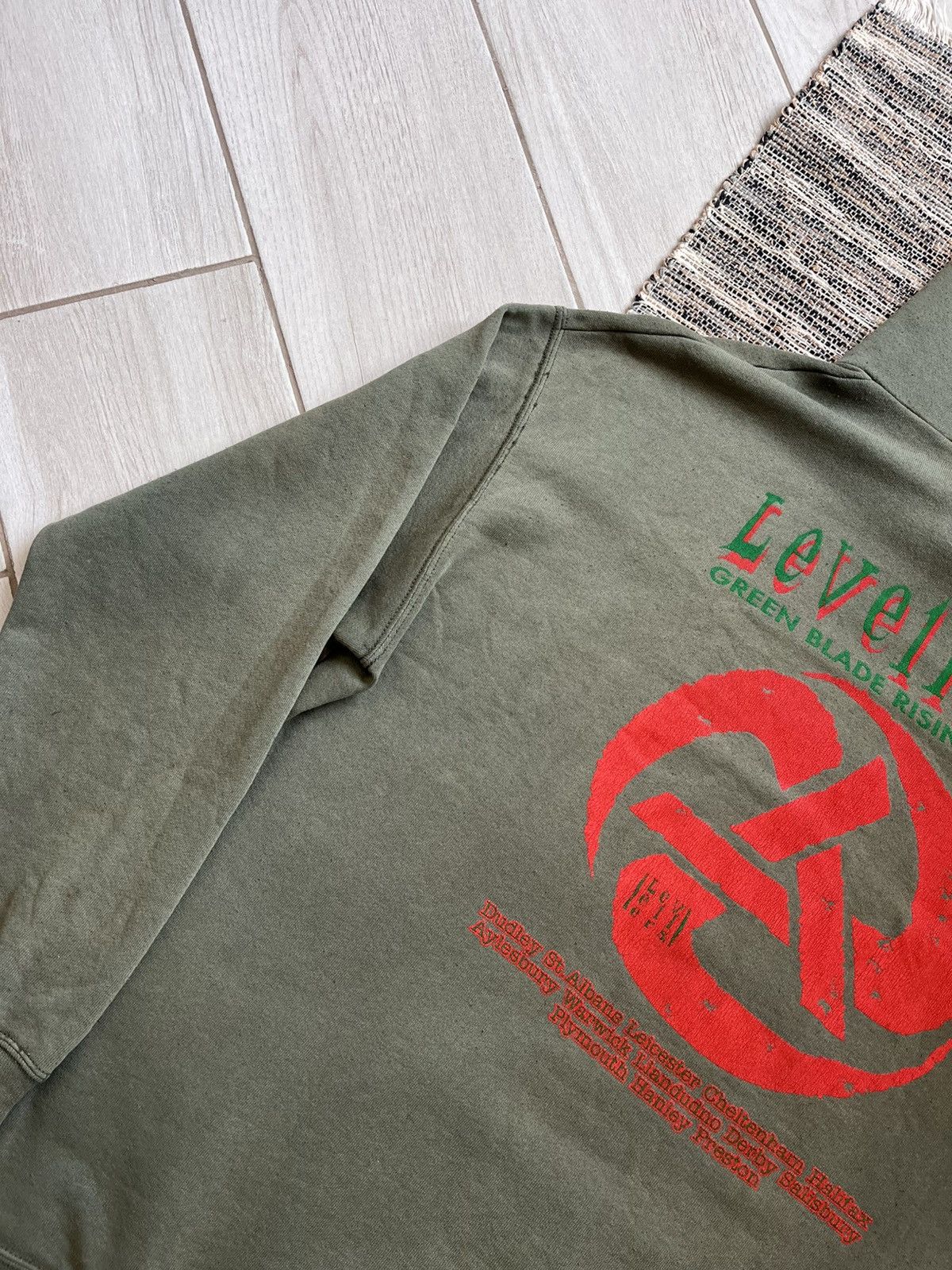 Band Tees × Vintage 00s Vintage The Levellers Distressed Hoodie PUNK 2003 Tour Size US XL / EU 56 / 4 - 15 Thumbnail