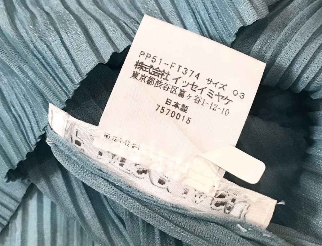 Pleats Please Issey Miyake TAX FREE 🇺🇸 issey miyake pleats please flowy blue tank top Size M / US 6-8 / IT 42-44 - 4 Thumbnail