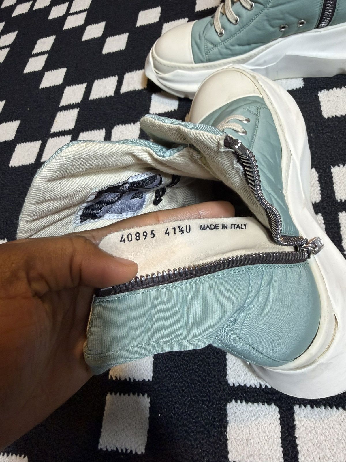 Rick Owens Rick Owens DRKSHDW Aqua Size US 8.5 / EU 41-42 - 7 Thumbnail