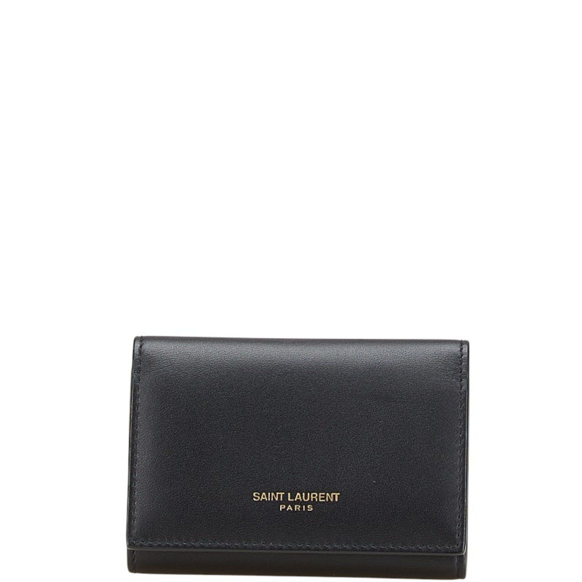 Saint Laurent Paris Saint Laurent 6-ring key case 360432 Black leather Women's SAINT LAURENT Size ONE SIZE - 1 Thumbnail