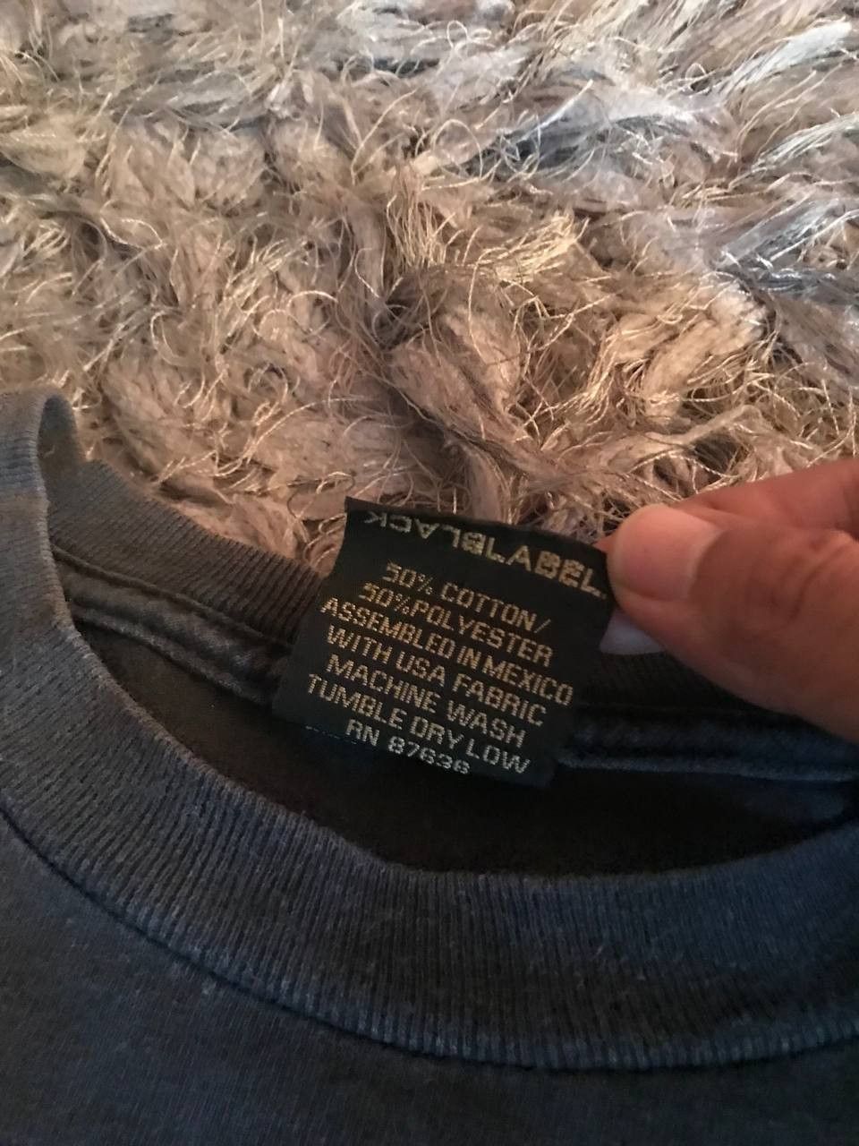 Black Label × Vintage Vintage Black Label Skateboarding Faded Distressed Tee Size US S / EU 44-46 / 1 - 3 Thumbnail