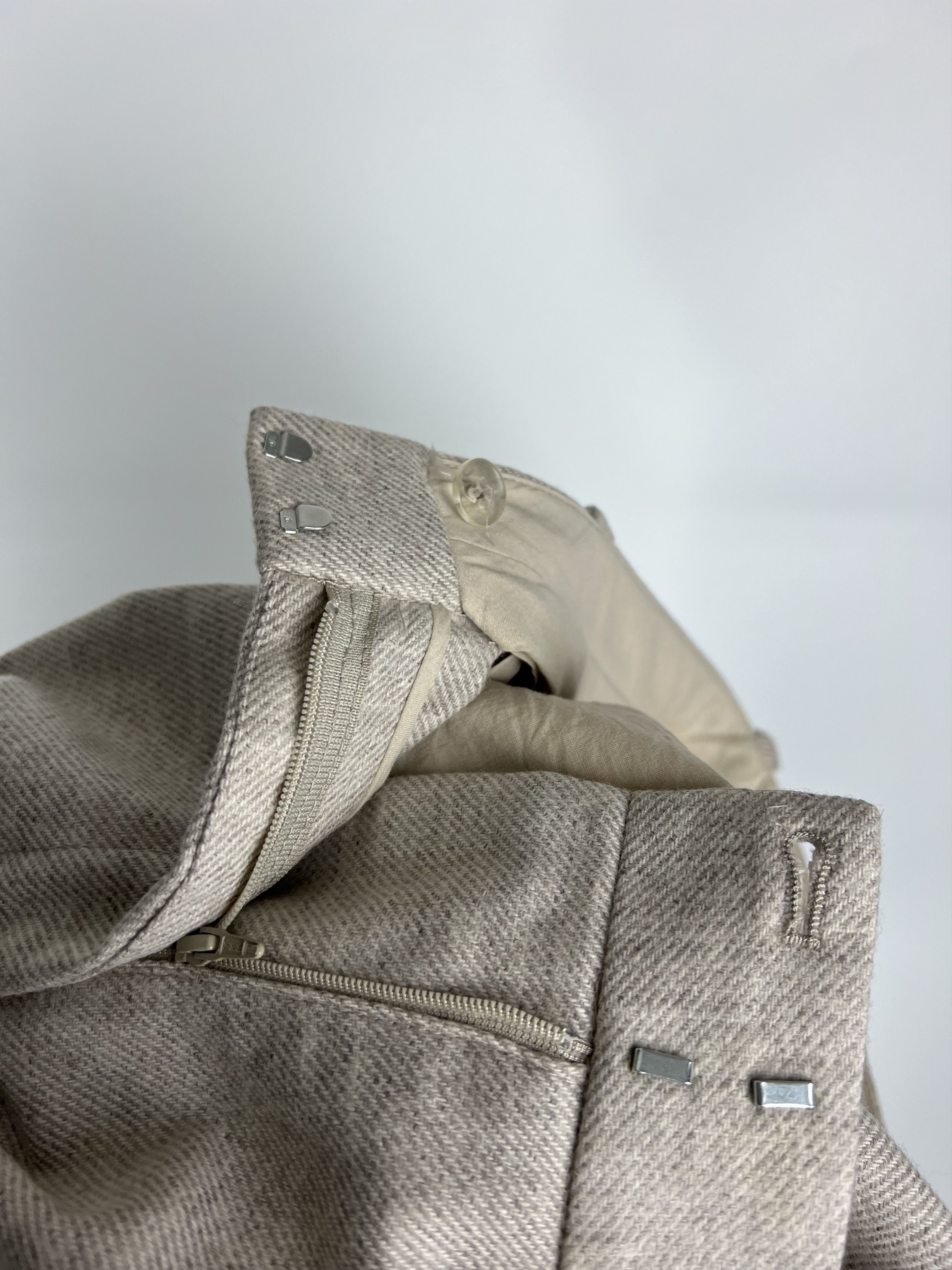 Cos COS Women's Gray Wool Cashmere Pants Size EUR42 Size 34" / US 12 / IT 48 - 9 Thumbnail