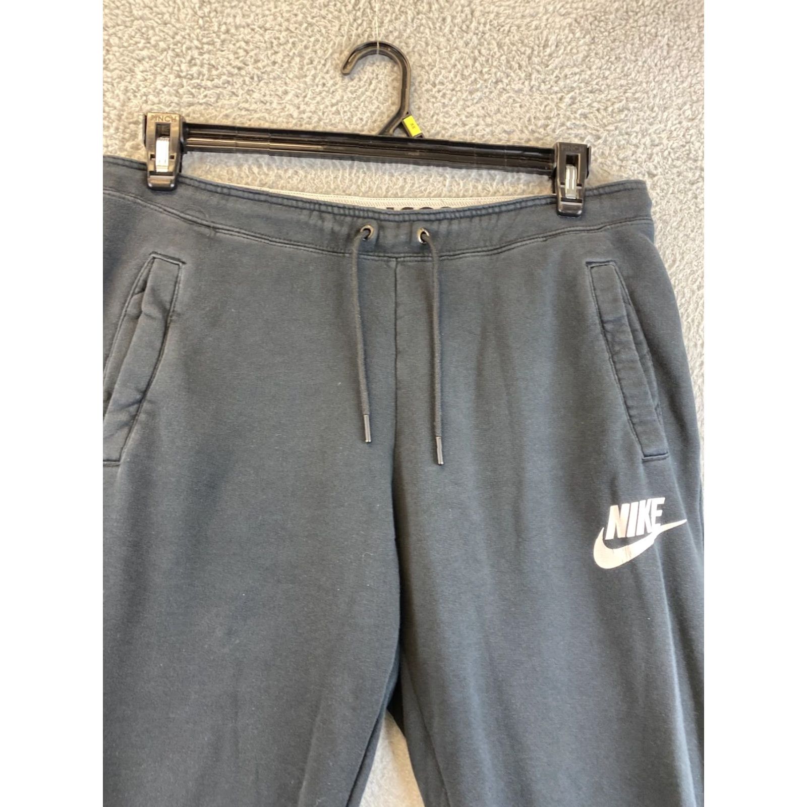 Nike Nike Sweatpants Mens Adult M Black Tapered Leg Fleece Activewear Size US 31 - 5 Thumbnail