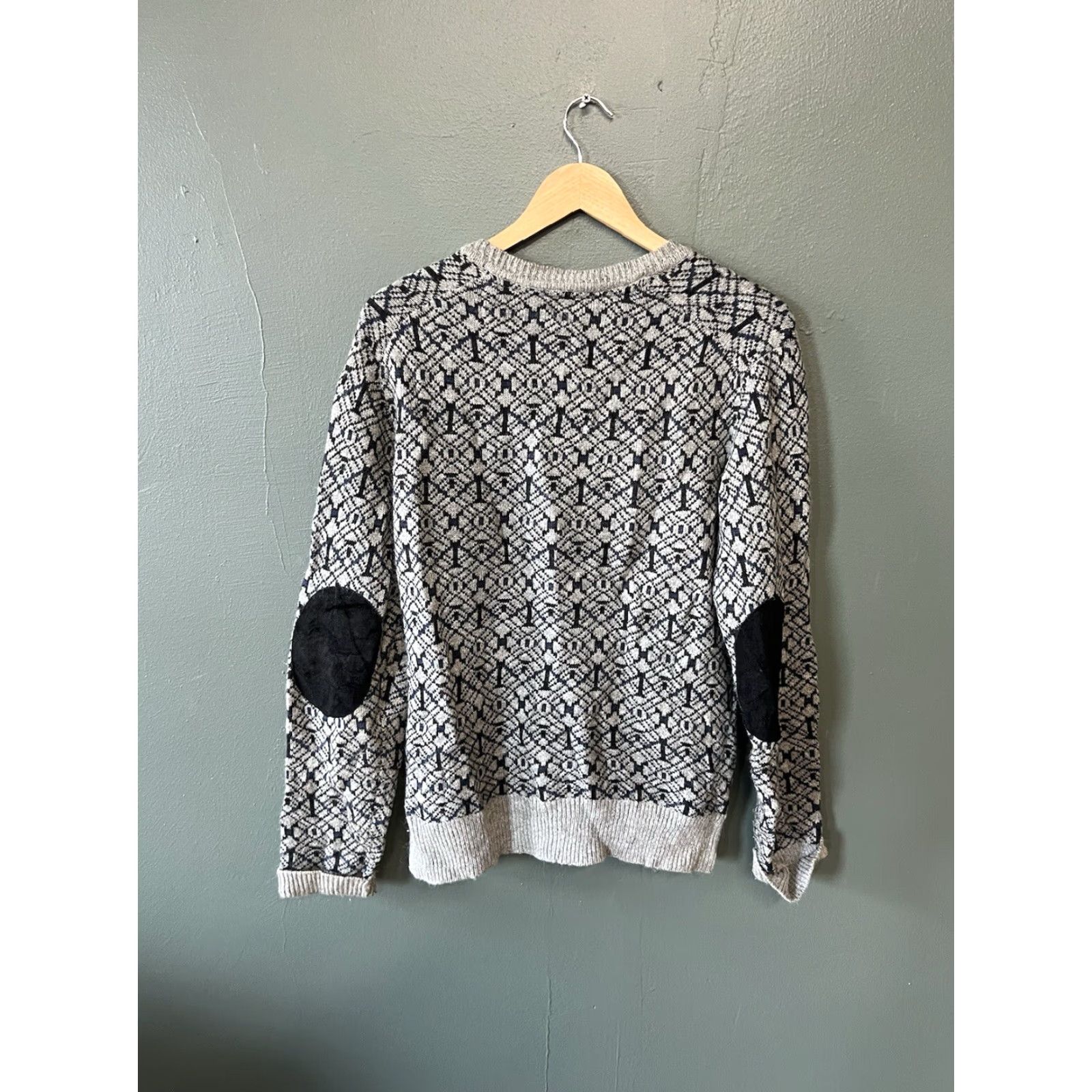 Ben Sherman VINTAGE Ben Sherman Plectrum Mens Gray Knit Pullover Sweatshirt Shirt Sweater M Gray Mens Size US M / EU 48-50 / 2 - 2 Thumbnail