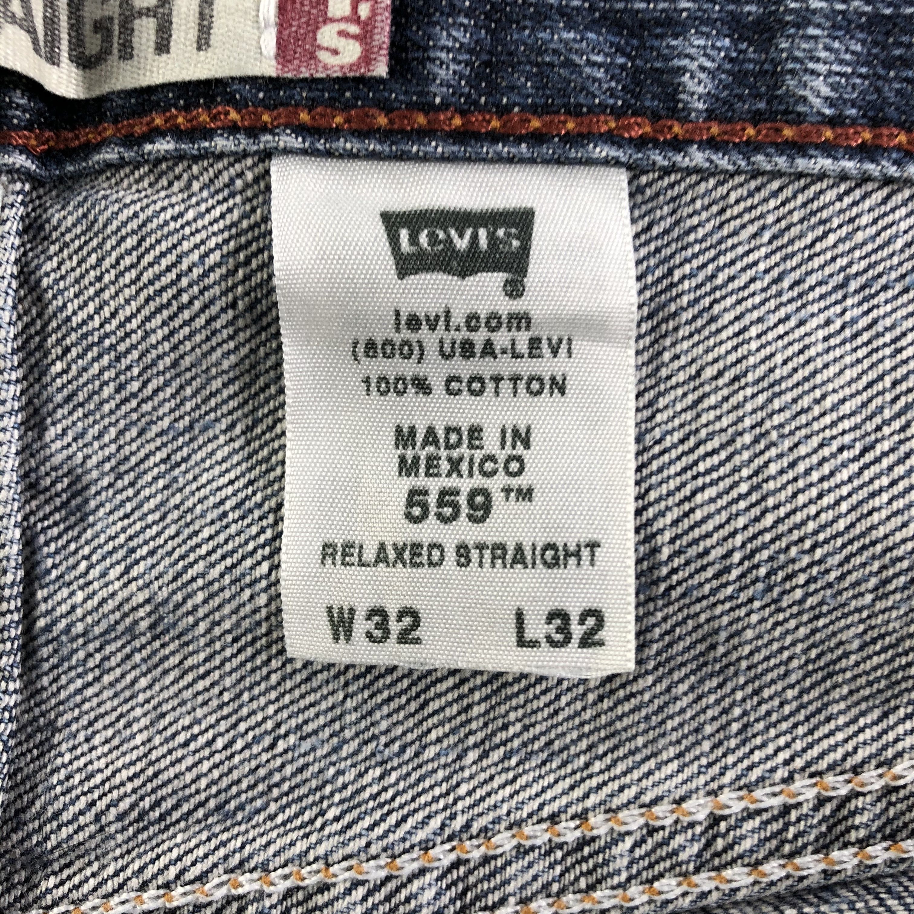 Levi's Vintage Levis 559 Jeans-J3381 Size US 33 - 10 Thumbnail