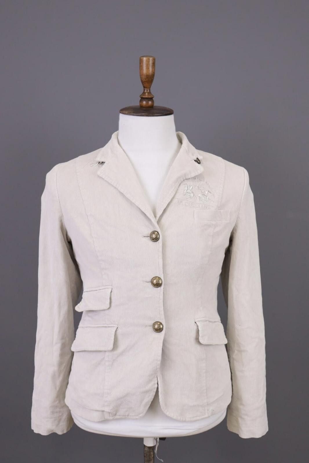 La Martina La Martina Polo Beige Three Button Blazer Sport Coat Size 46 Size M / US 6-8 / IT 42-44 - 1 Thumbnail