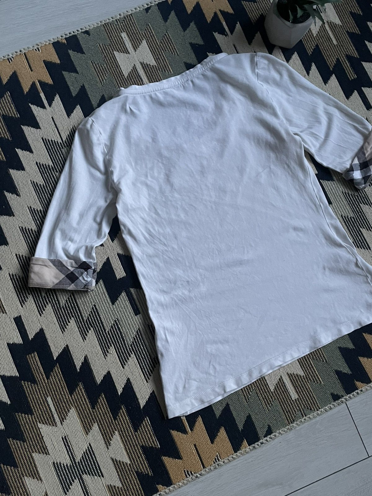 Burberry Burberry Brit Nova Check T-shirt Size XS / US 0-2 / IT 36-38 - 7 Thumbnail