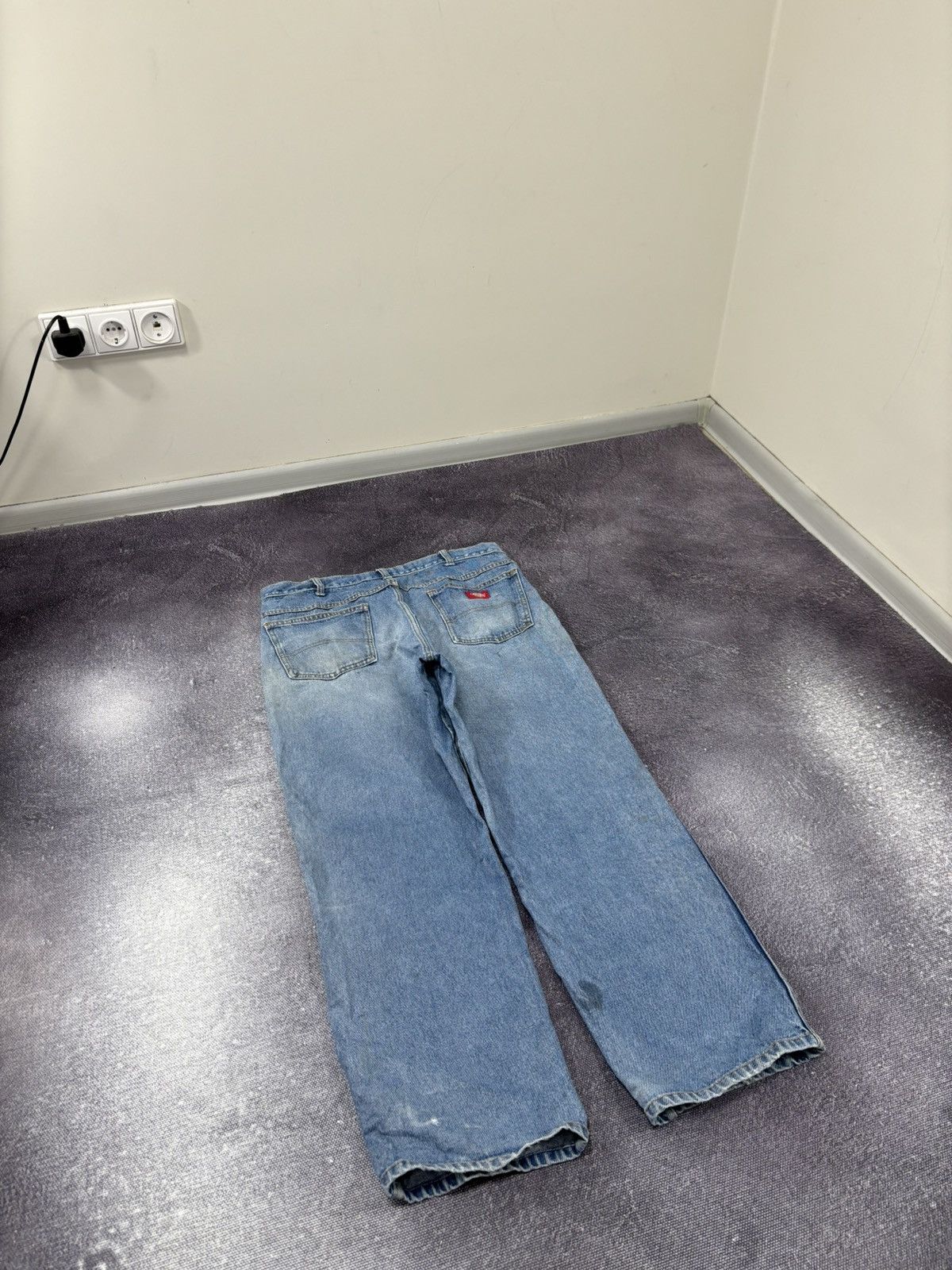 Dickies Vintage Dickies Faded Light Blue Y2K American Denim Jeans Size US 34 / EU 50 - 3 Thumbnail