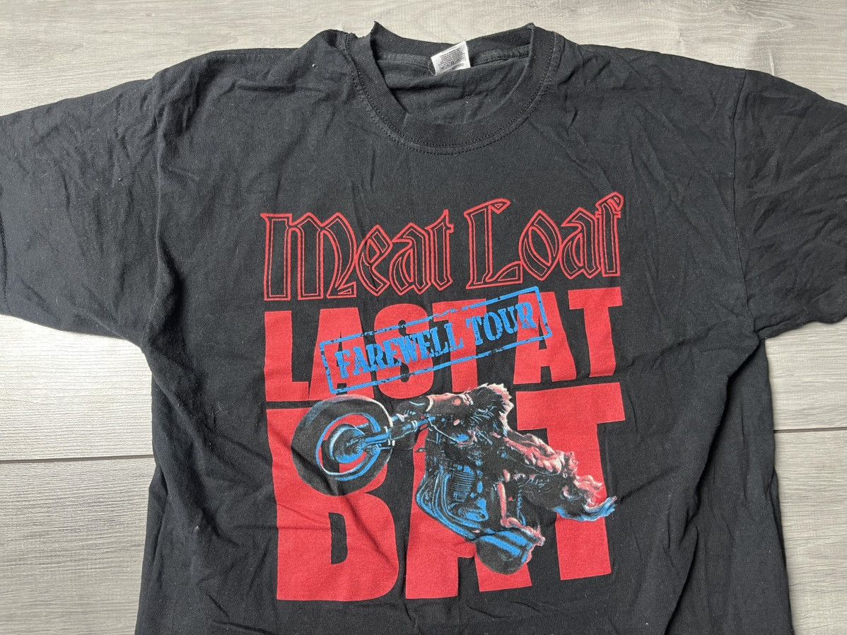 Band Tees × Vintage Meat Loaf T Shirt *Vintage* The Last World Tour Y2K Size US L / EU 52-54 / 3 - 3 Thumbnail