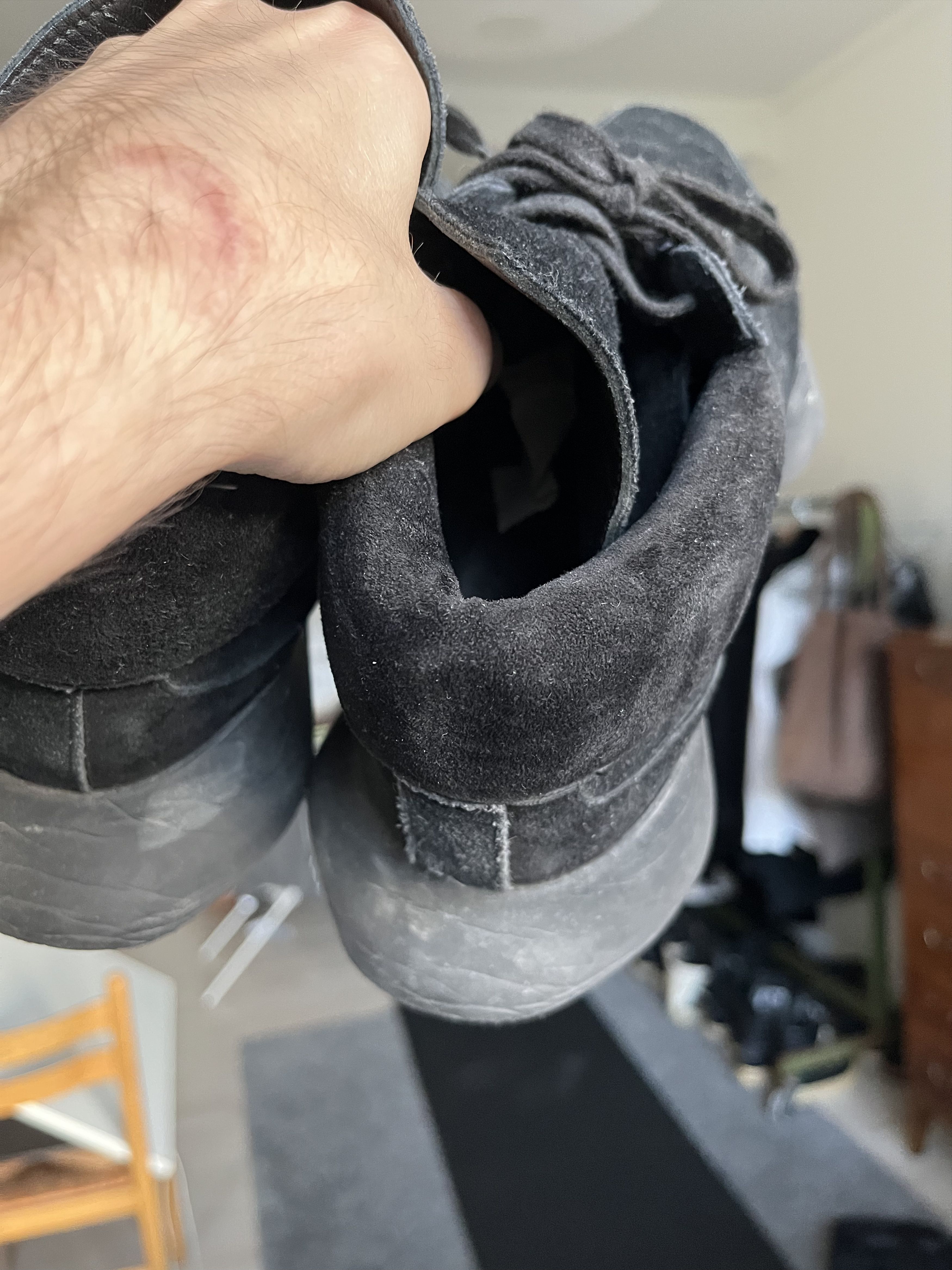 Adidas × Rick Owens Rick Owens x Adidas Vicious runners black suede Size US 8.5 / EU 41-42 - 7 Thumbnail