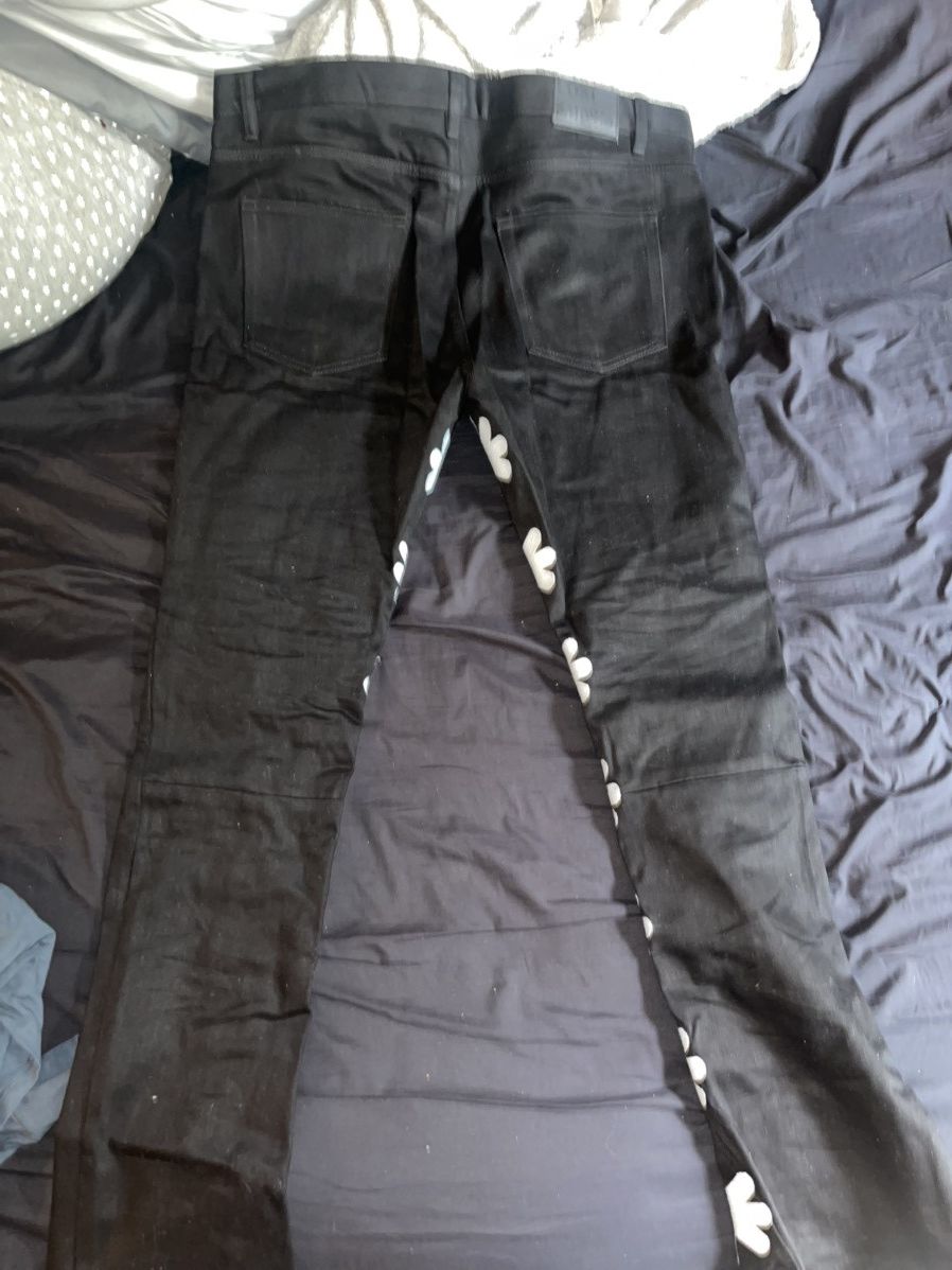 LOSTSHDWS Lost Shdws Black & Blue Jeans Size US 38 / EU 54 - 5 Thumbnail