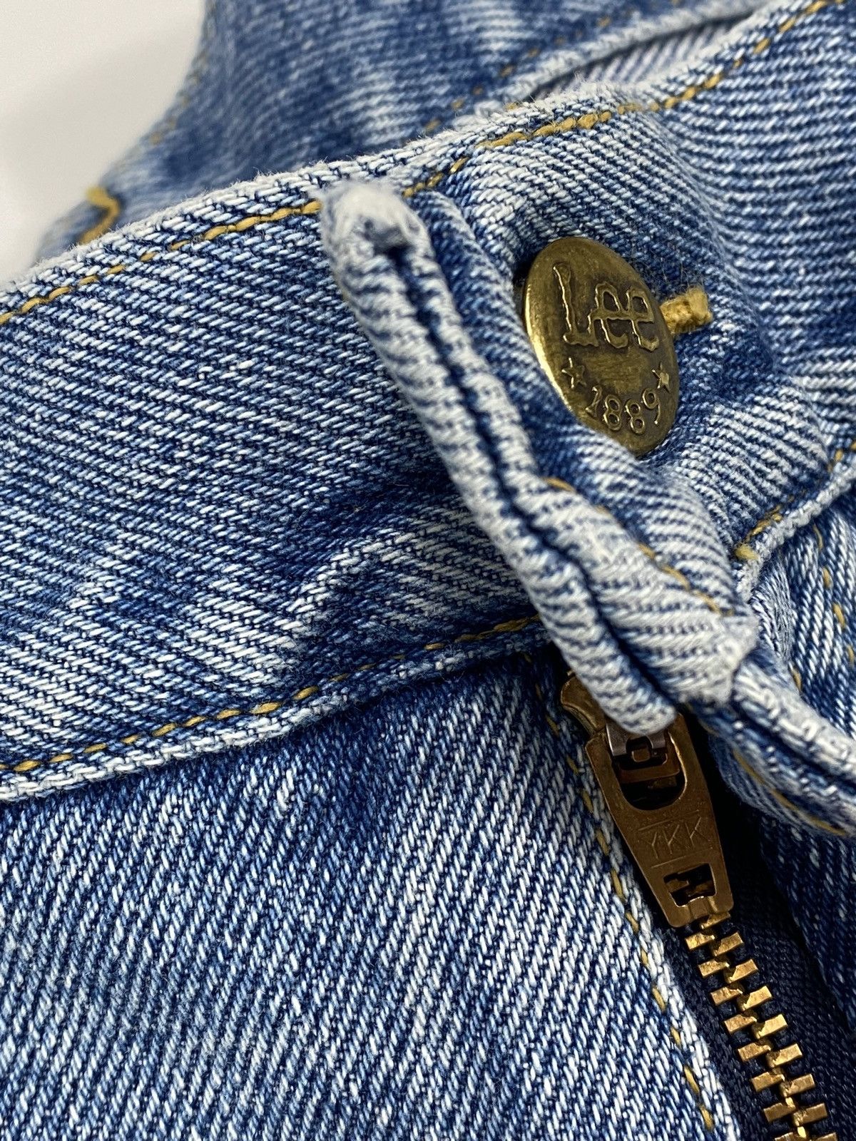 Lee 🔥LASTDROP🔥 Vintage 90s Lee Portland Blue Denim Jeans Pants Size US 34 / EU 50 - 13 Thumbnail