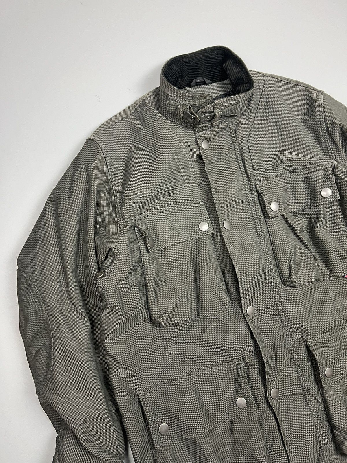Belstaff Khaki nylon parka belstaff motorcycle jacket Size US M / EU 48-50 / 2 - 4 Thumbnail
