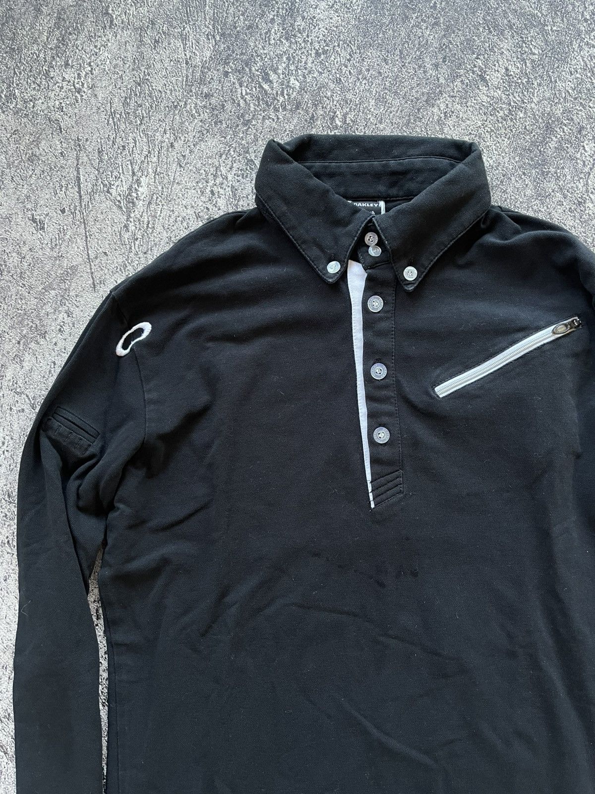 Oakley Oakley skull long polo shirt Size US M / EU 48-50 / 2 - 3 Thumbnail