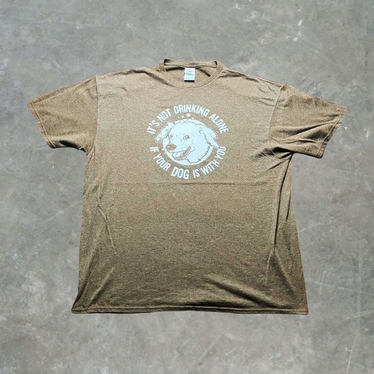 Delta × Vintage Vintage Funny Dog Graphic Tee Size US XL / EU 56 / 4 - 2 Thumbnail