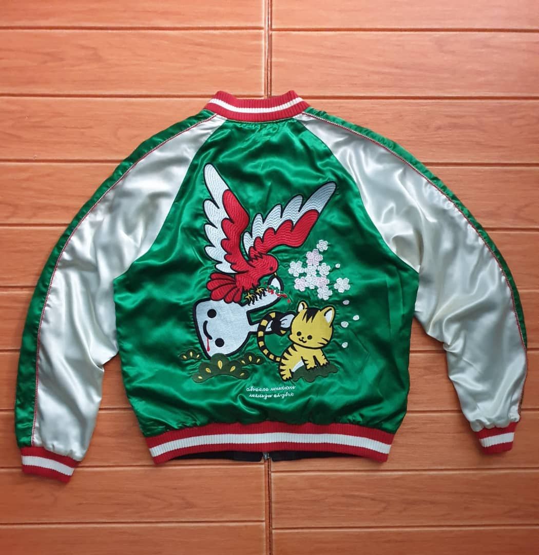 Japanese Brand 💥CUNE Japanese brand embroidery harajuku souvenir jacket Size US M / EU 48-50 / 2 - 1 Thumbnail