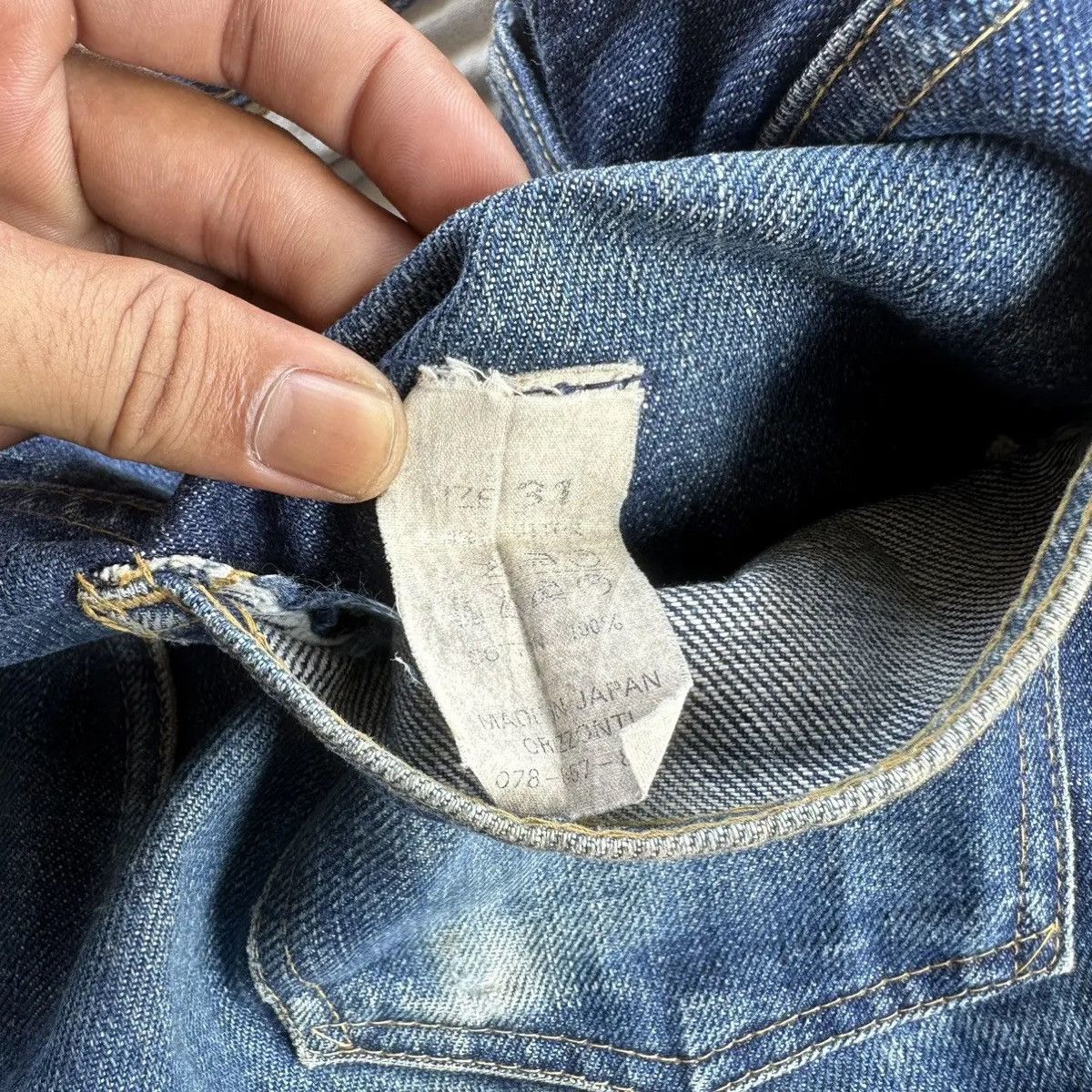 Denime SICKSS‼️FLARE/BOOTCUT 90’s VTG DENIME NICE FADING DENIM PANTS Size US 30 / EU 46 - 16 Thumbnail