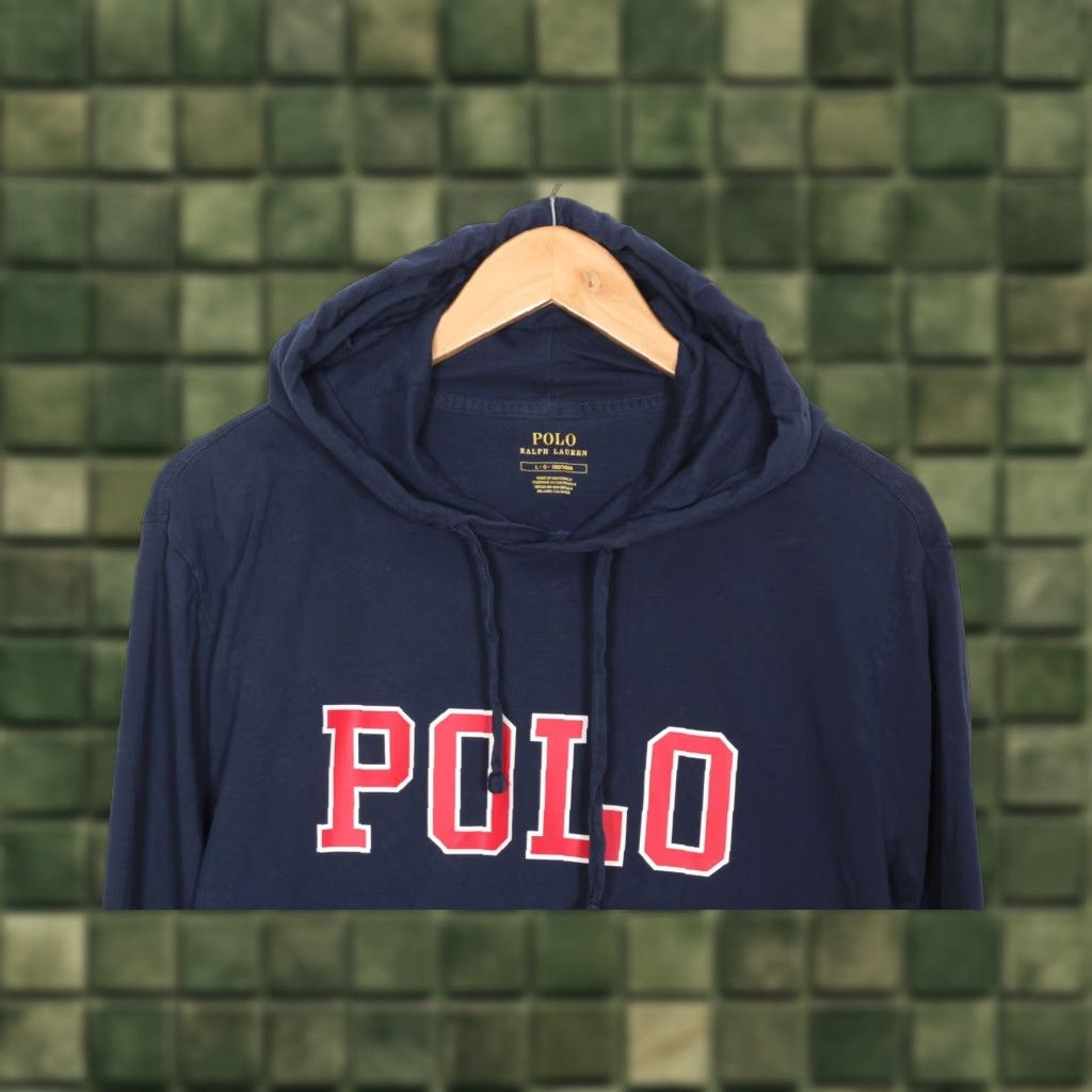 Polo Ralph Lauren Polo Ralph Lauren Hoodie Long Sleeve T-Shirt Men L VR2440 Size US L / EU 52-54 / 3 - 1 Thumbnail
