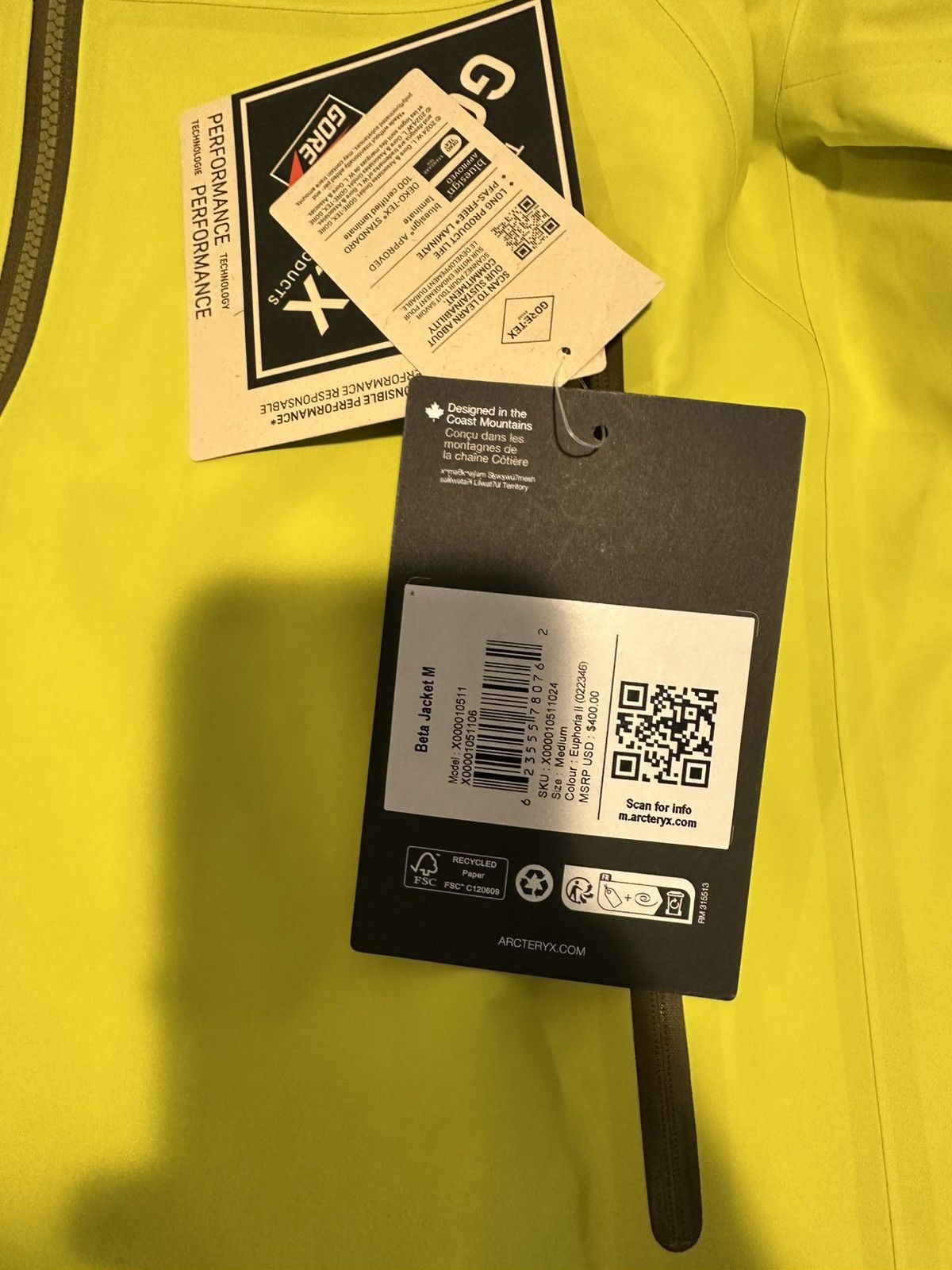 Arc'teryx Arc’teryx Beta Jacket Size US M / EU 48-50 / 2 - 3 Thumbnail