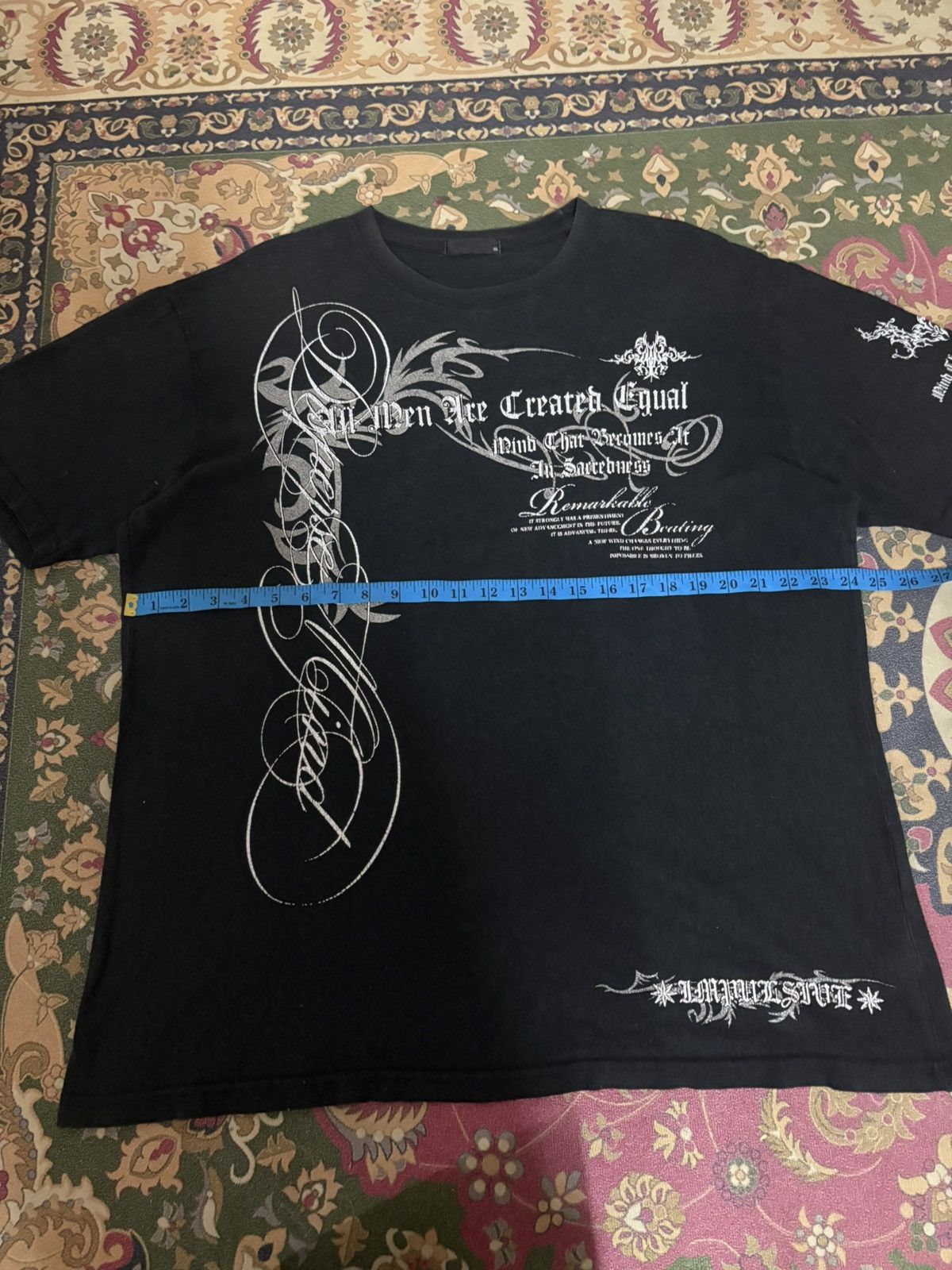 Beauty Beast Japanese Brand Poem Design Style T-Shirt Size US XL / EU 56 / 4 - 10 Thumbnail