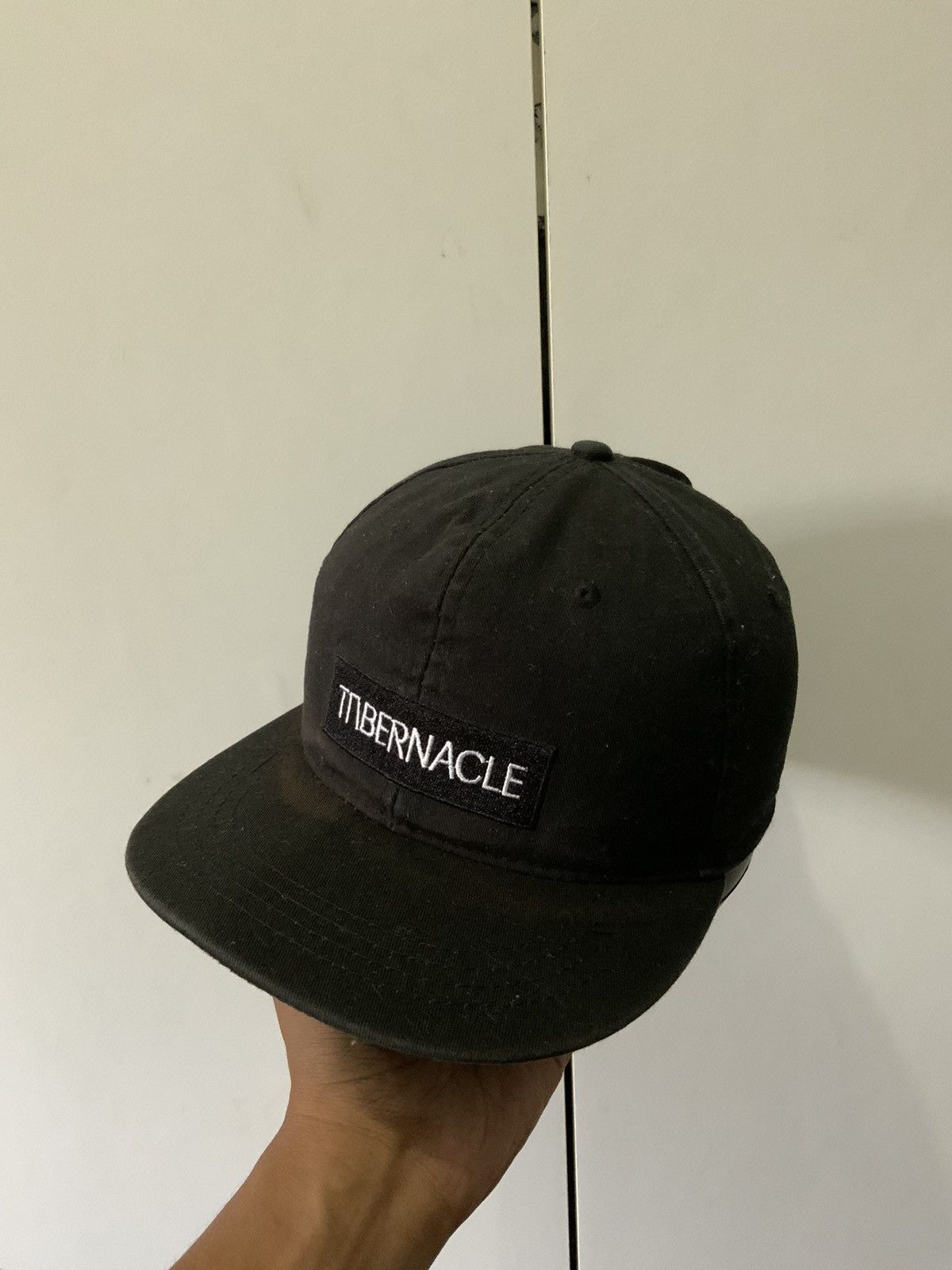 Japanese Brand Tnbernacle Spellout Black Archive Hat Size ONE SIZE - 2 Thumbnail