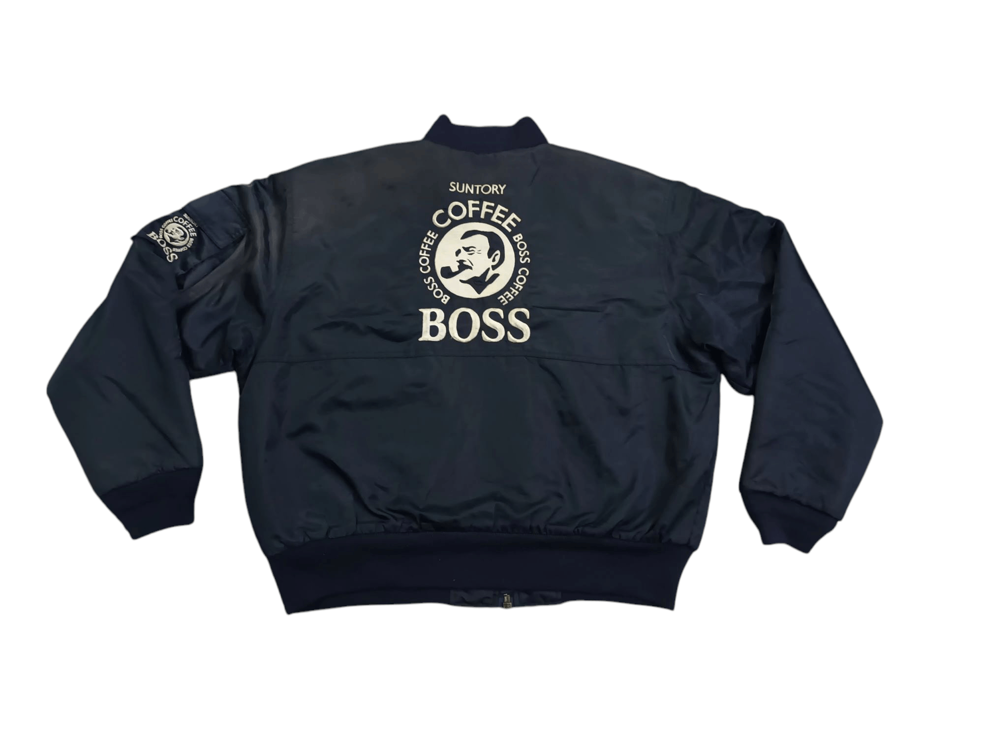 Japanese Brand 🔥 SUNTORY COFFEE BOSS BOMBER JACKET 🔥 Size US XXL / EU 58 / 5 - 1 Thumbnail