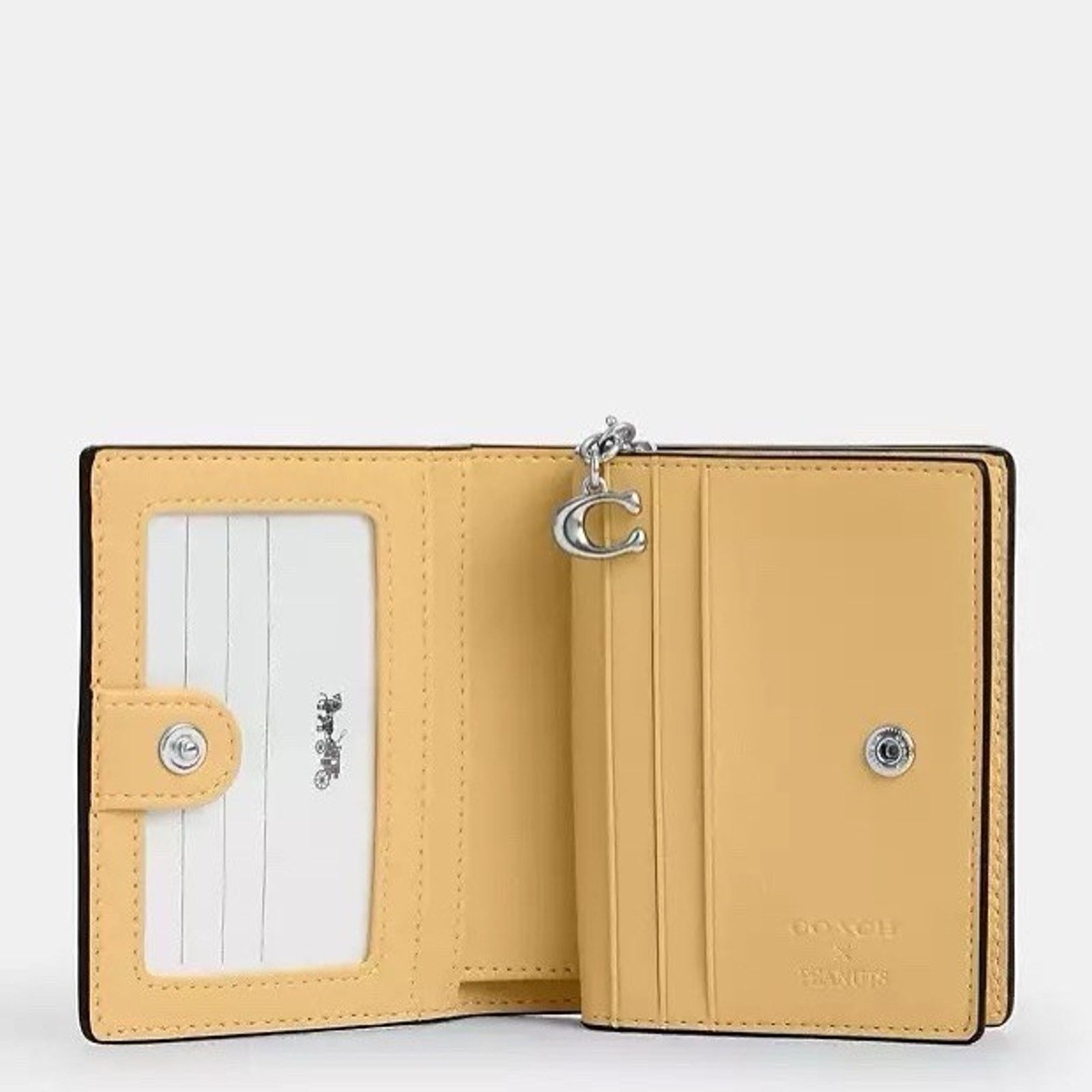 Coach NWT Coach X Peanuts Snap Wallet Charlie Brown Hay Cbn90 Size ONE SIZE - 6 Thumbnail
