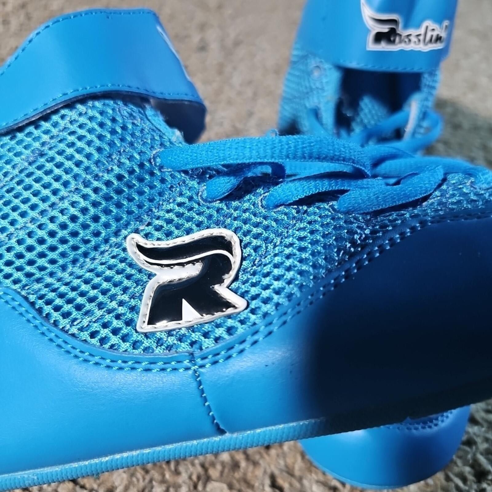 Other Rasslin' Wrestling Shoes Blue Sz 6 Size ONE SIZE - 2 Thumbnail