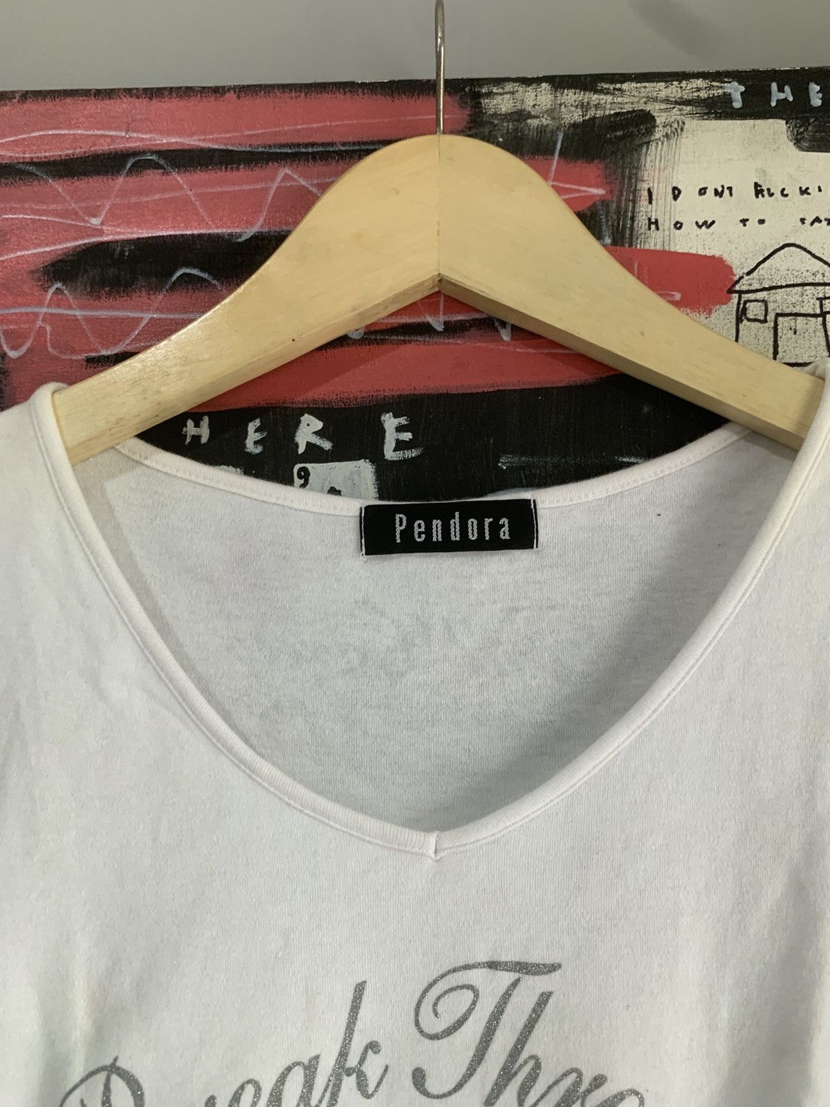 Japanese Brand Japanese Pendora Poem Crown Women Tee Size S / US 4 / IT 40 - 6 Thumbnail