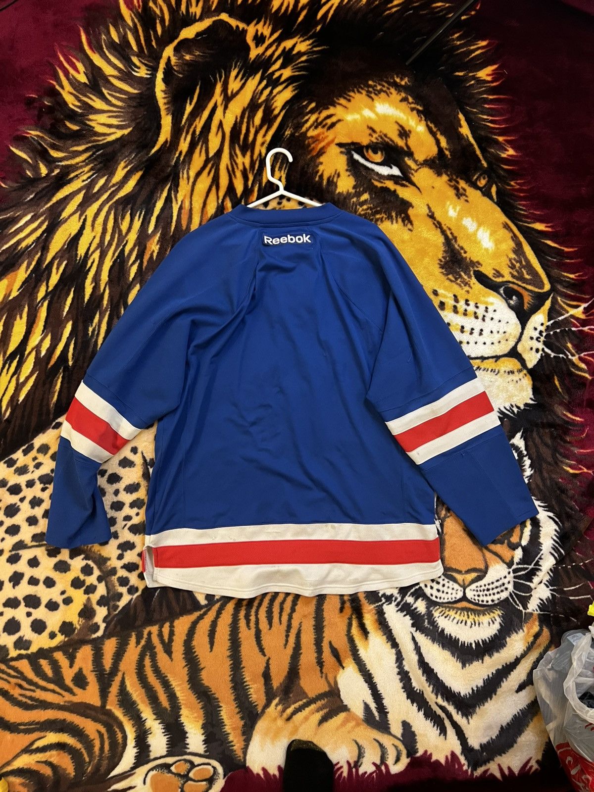 NHL × Reebok × Vintage Reebok NHL New York Rangers Hockey Jersey Size US XL / EU 56 / 4 - 8 Thumbnail