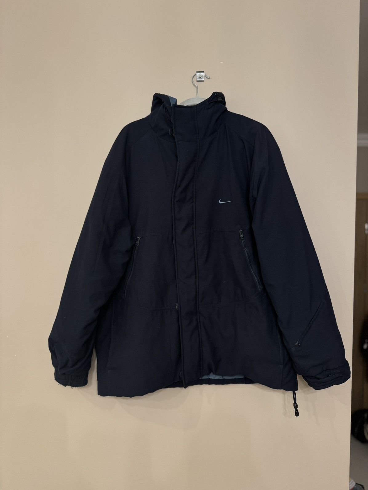 Nike Nike vintage jacket navy 00s 90s y2k rare Size US L / EU 52-54 / 3 - 1 Thumbnail