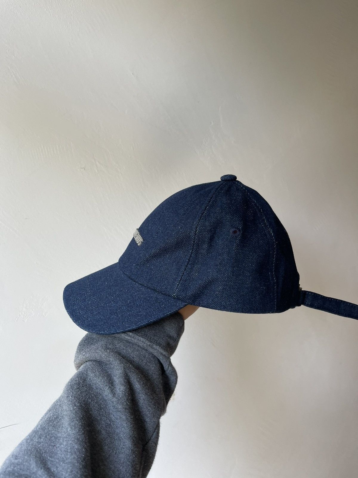 Jacquemus Jacquemus Denim Gadjo Cap w/ Tags - Blue Hats jeans Size ONE SIZE - 2 Thumbnail