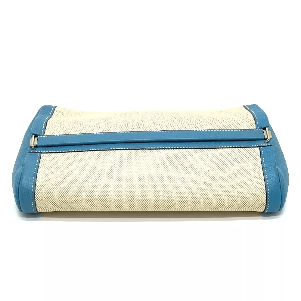 Hermes HERMES Equi Pouch Clutch bag Toile H / Taurillon Size ONE SIZE - 1 Thumbnail