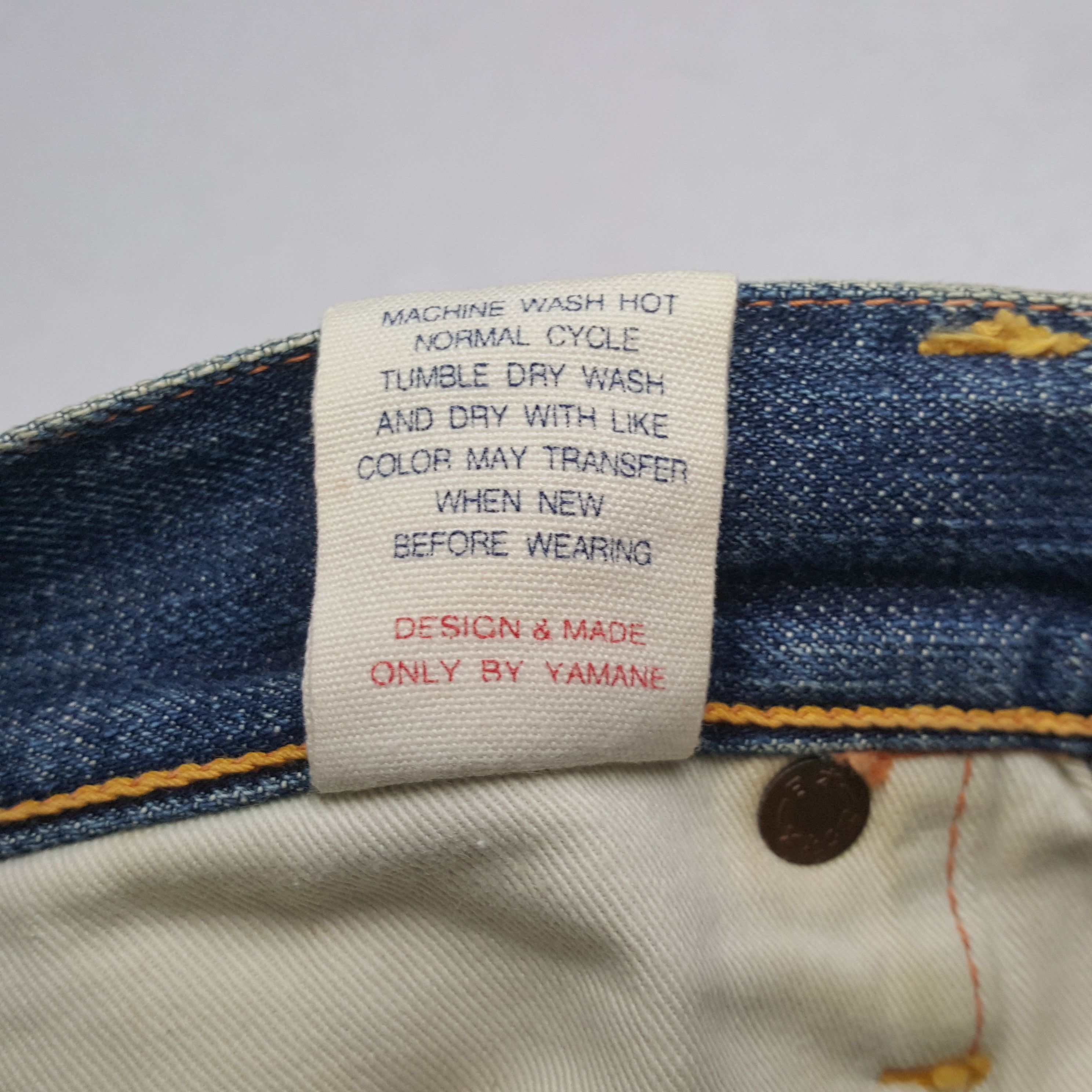 Evisu Evisu Japanese Brand Streetwear Custom Daicock Jeans RR14 Size US 29 - 15 Thumbnail