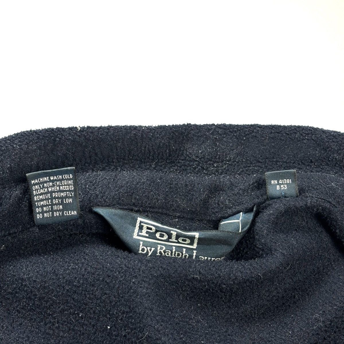 Polo Ralph Lauren 90S Polo Ralph Lauren Fleece Basic Sherpa Light Jacket Size US XXL / EU 58 / 5 - 8 Thumbnail