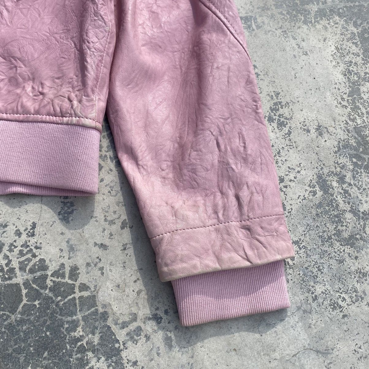 Helmut Lang HELMUT LANG Faded Pink Leather Jacket Size S / US 4 / IT 40 - 9 Thumbnail