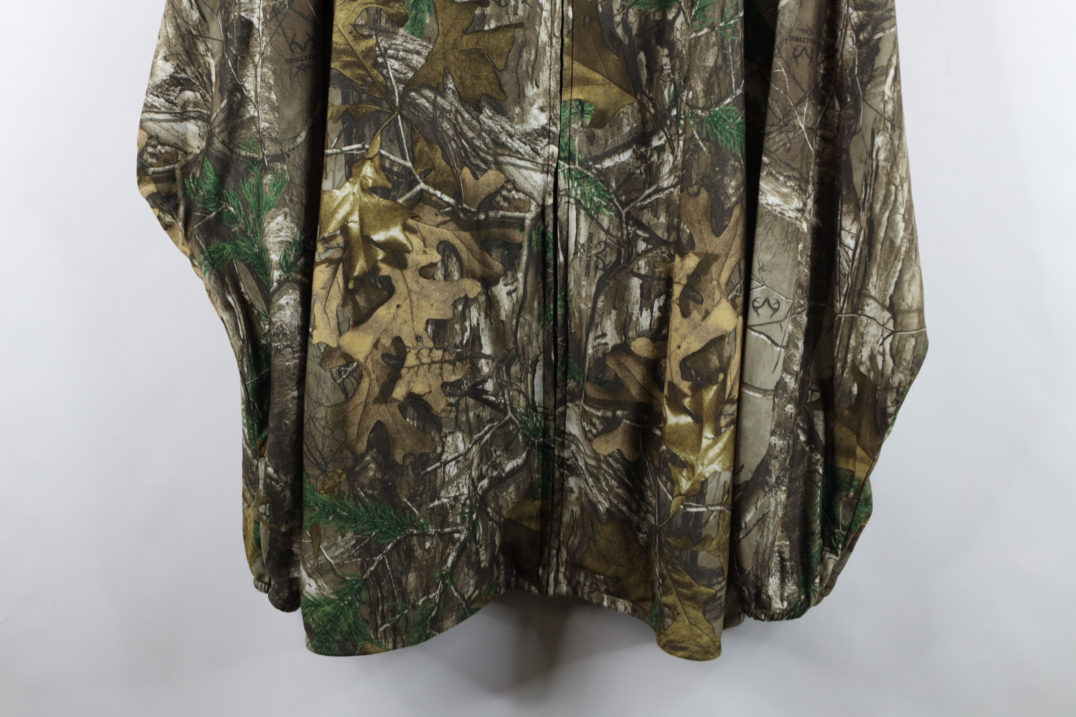Vintage Y2K Camouflage Soft Cloth ElimiTick Hooded Hunting Jacket Size US XXL / EU 58 / 5 - 3 Thumbnail