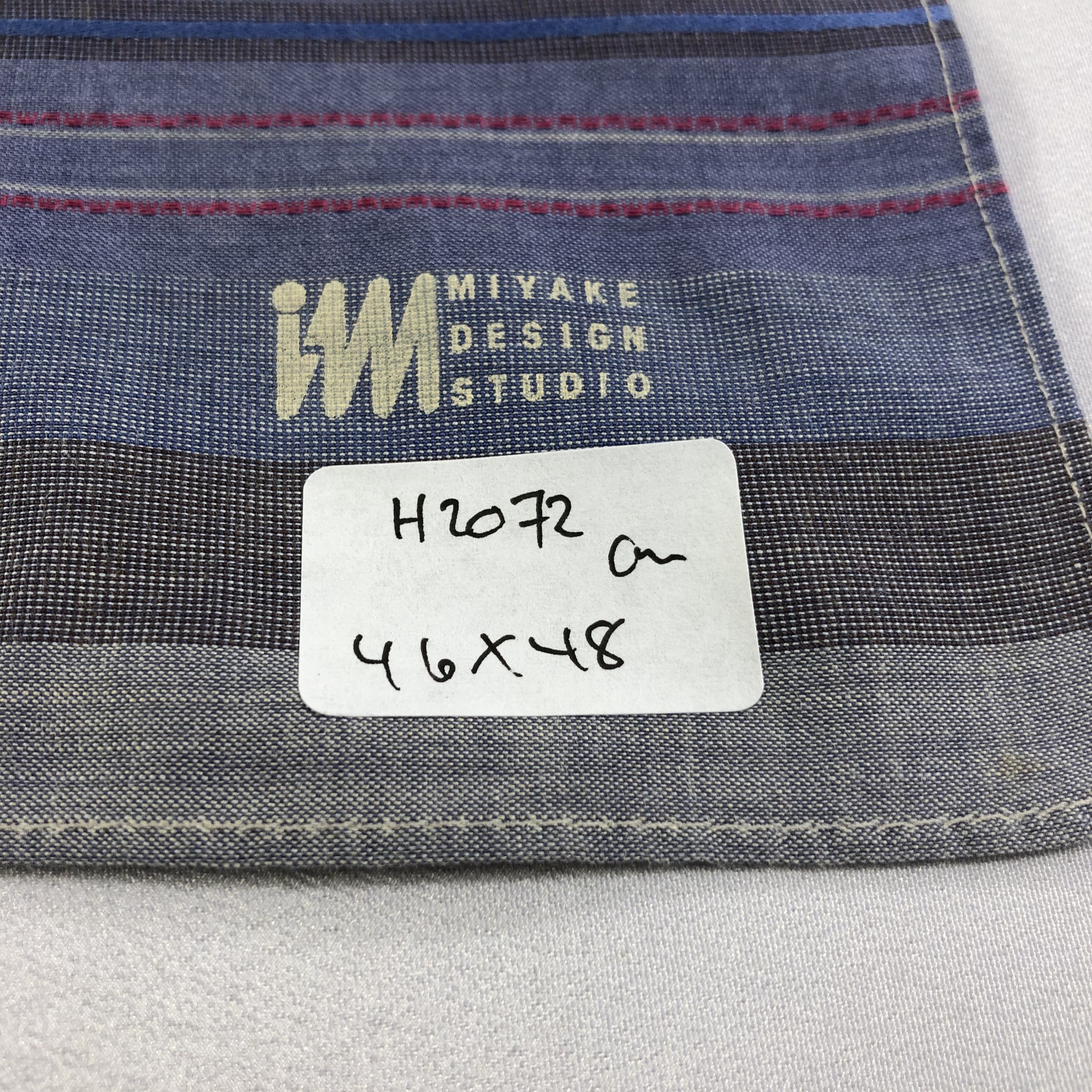 Issey Miyake Issey Miyake Handkerchief Neckerchief Bandana H2072 Size ONE SIZE - 7 Thumbnail