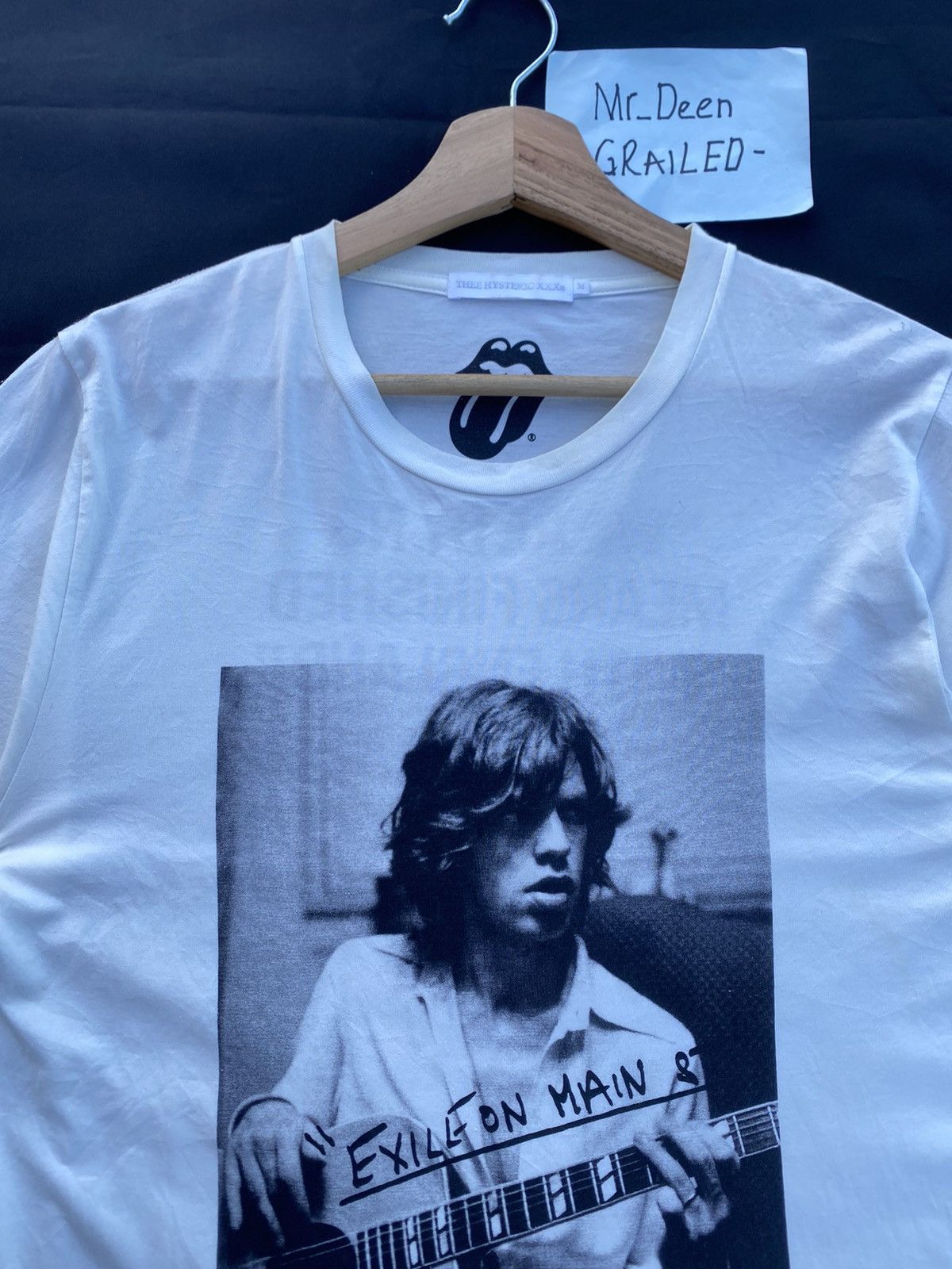 Hysteric Glamour Rare Mick Jagger The Rolling Stones Hysteric Glamour Tee Size US S / EU 44-46 / 1 - 6 Thumbnail