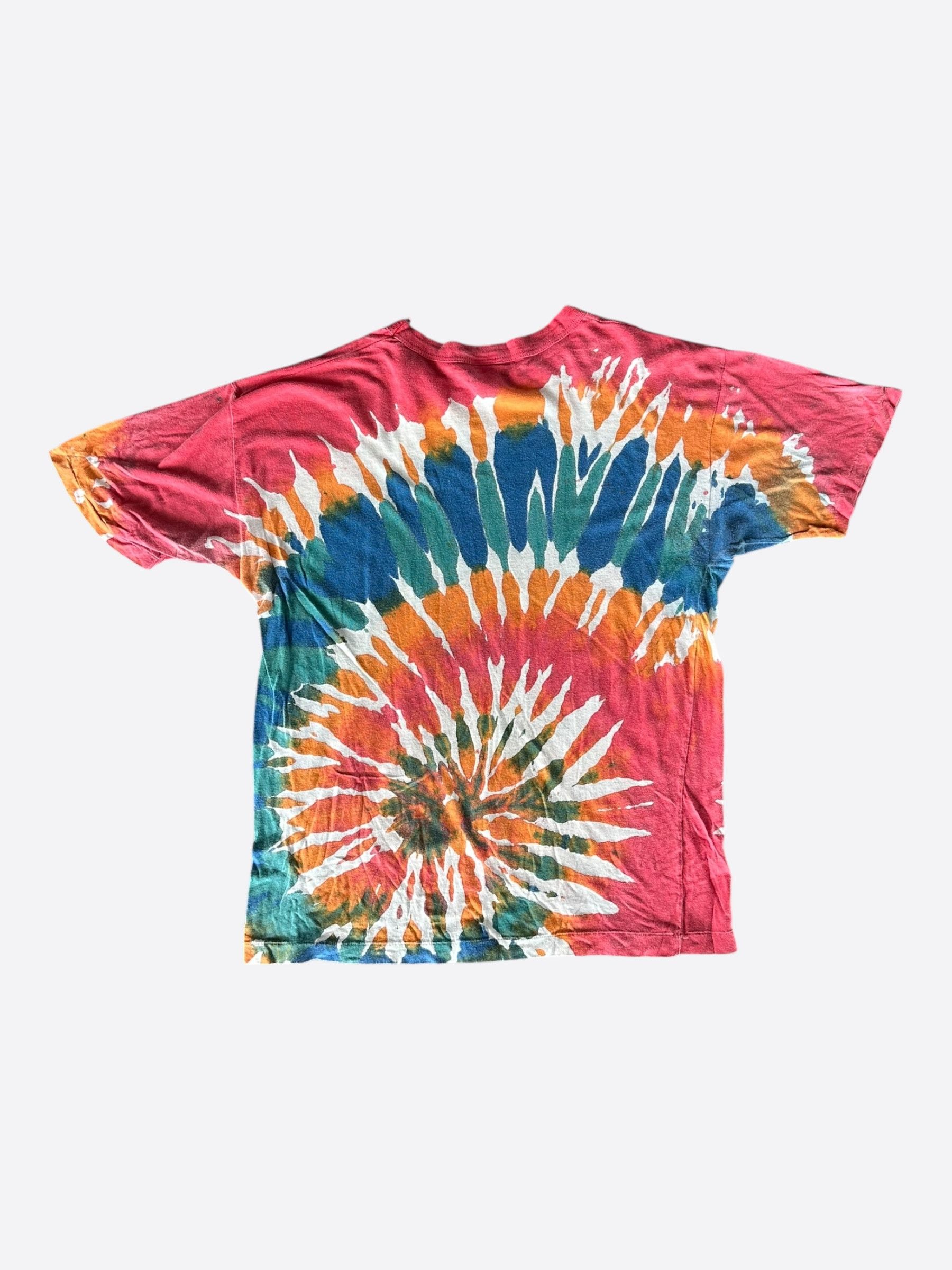 Vintage Vintage Tie-Dye Bob Marley Jamaica T-Shirt Size US L / EU 52-54 / 3 - 2 Thumbnail