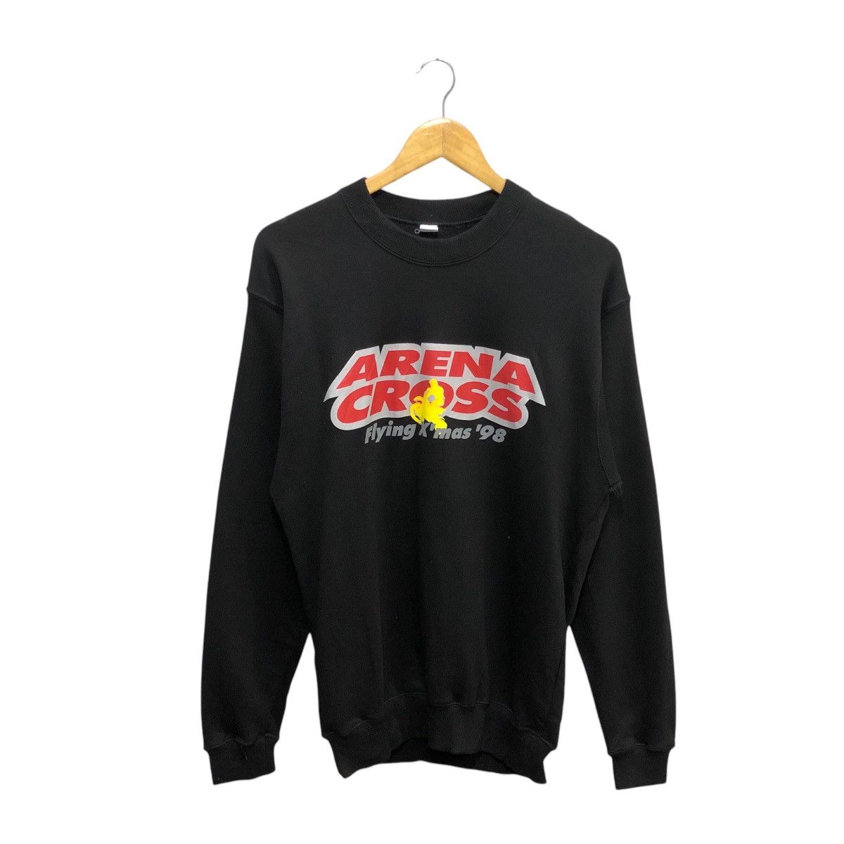 Indian Motorcycle × Vintage Vintage arena cross flying xmas 1998 sweatshirt very rare Size US L / EU 52-54 / 3 - 1 Thumbnail