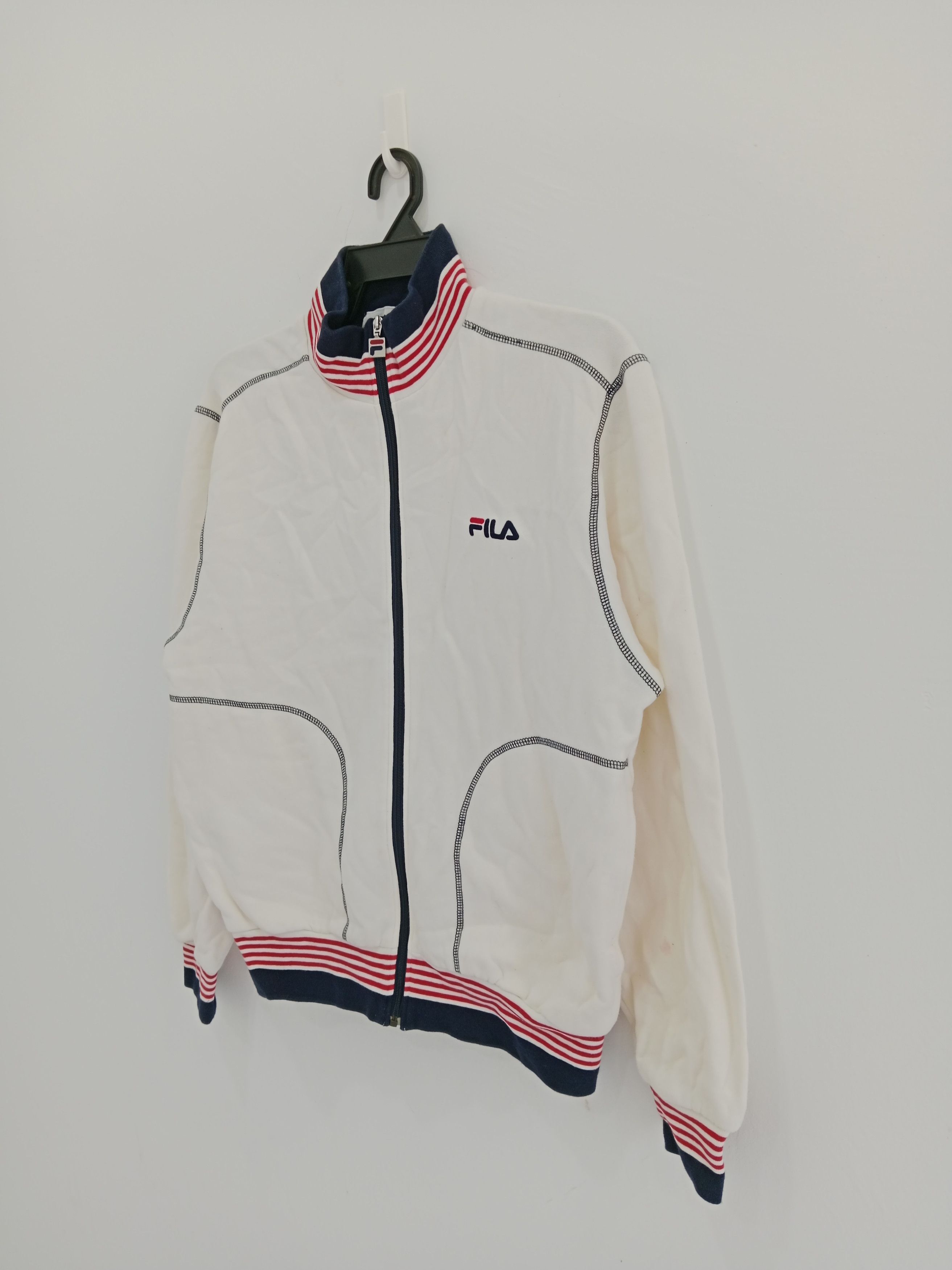 Fila Vintage Fila Sweater Full Zipper Sportswear Brand Size US M / EU 48-50 / 2 - 4 Thumbnail