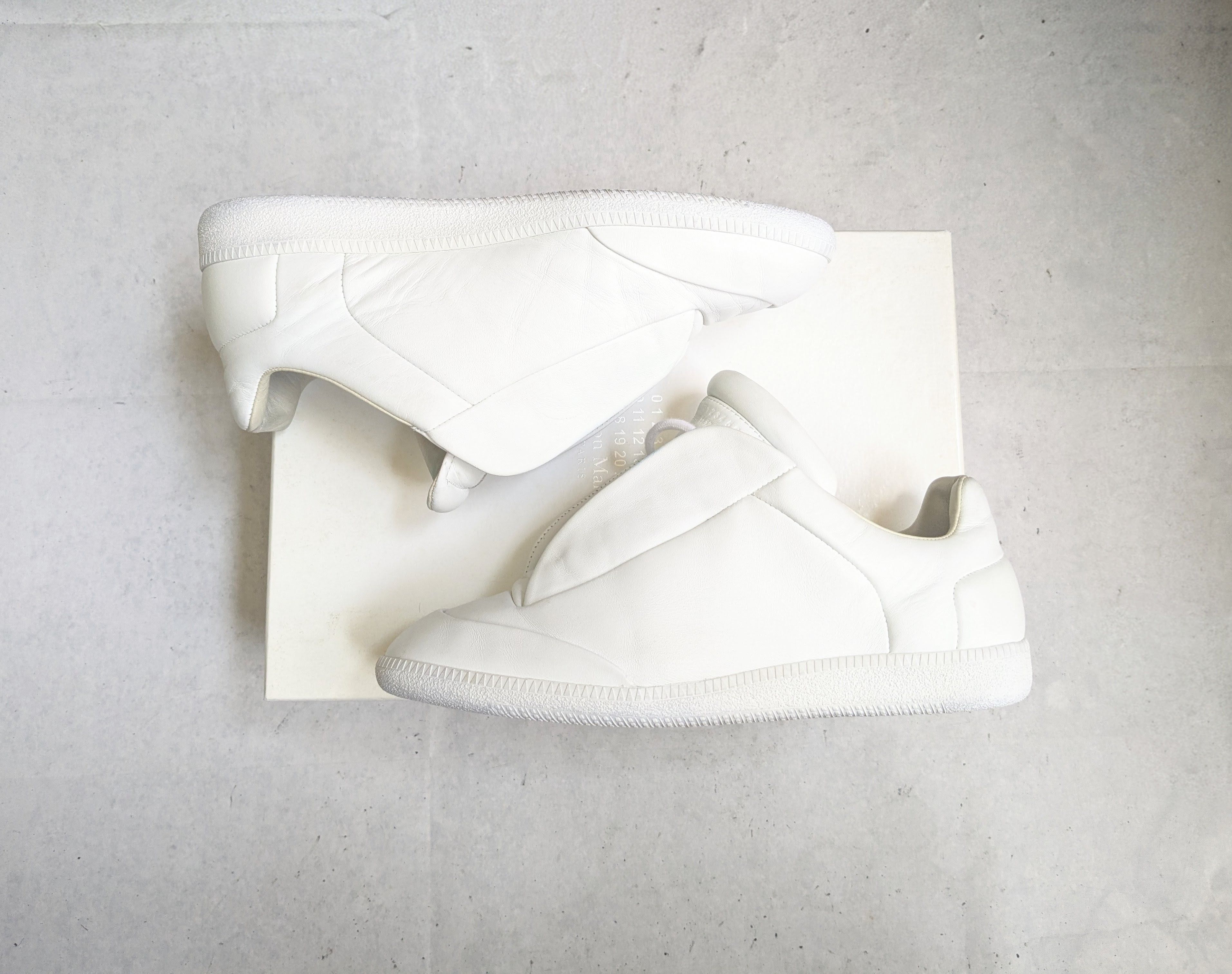 Maison Margiela Maison Marigela Future White 9 42 Low Tops Leather Size US 9 / EU 42 - 1 Thumbnail