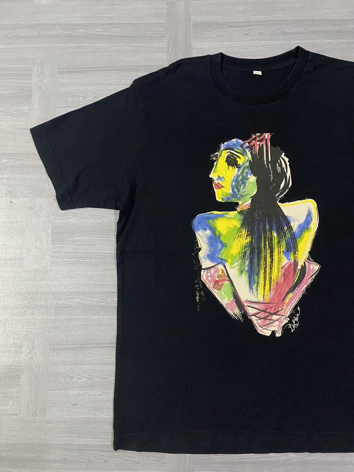 Japanese Brand Vintage Lan Skins Art Japanese Tee Size US L / EU 52-54 / 3 - 5 Thumbnail