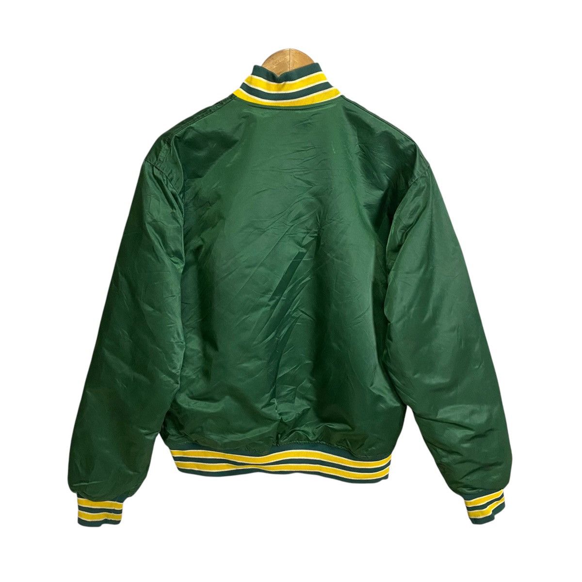 Starter VINTAGE 90's OAKLAND ATHLETICS A'S JOSE CANSECO SATIN JACKET Size US L / EU 52-54 / 3 - 4 Thumbnail