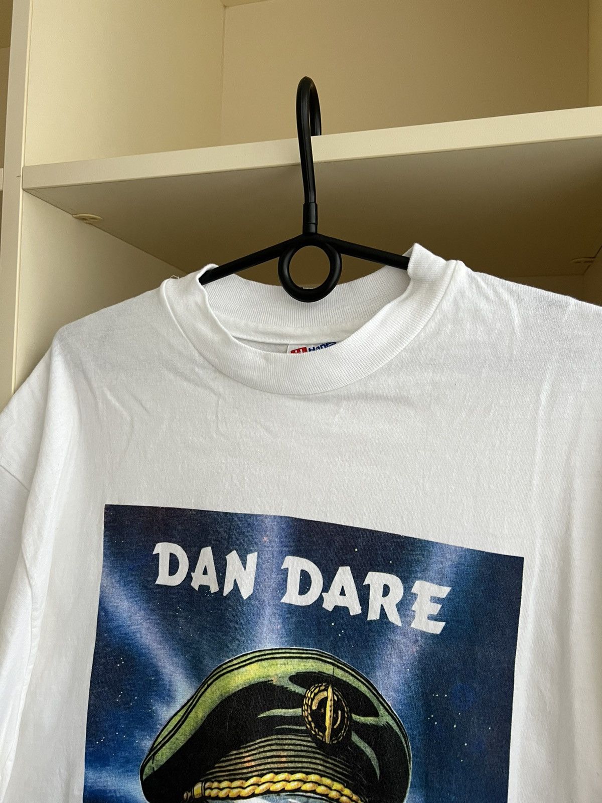 Vintage Rare Vintage 1993 Dan Dare Comic T-Shirt Pilot of the Future Size US XL / EU 56 / 4 - 12 Thumbnail